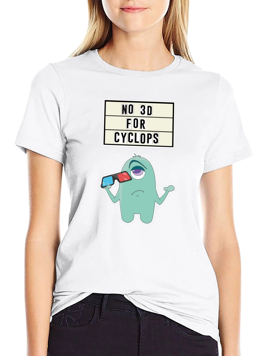 Cyclops 3D Humor T-Shirt