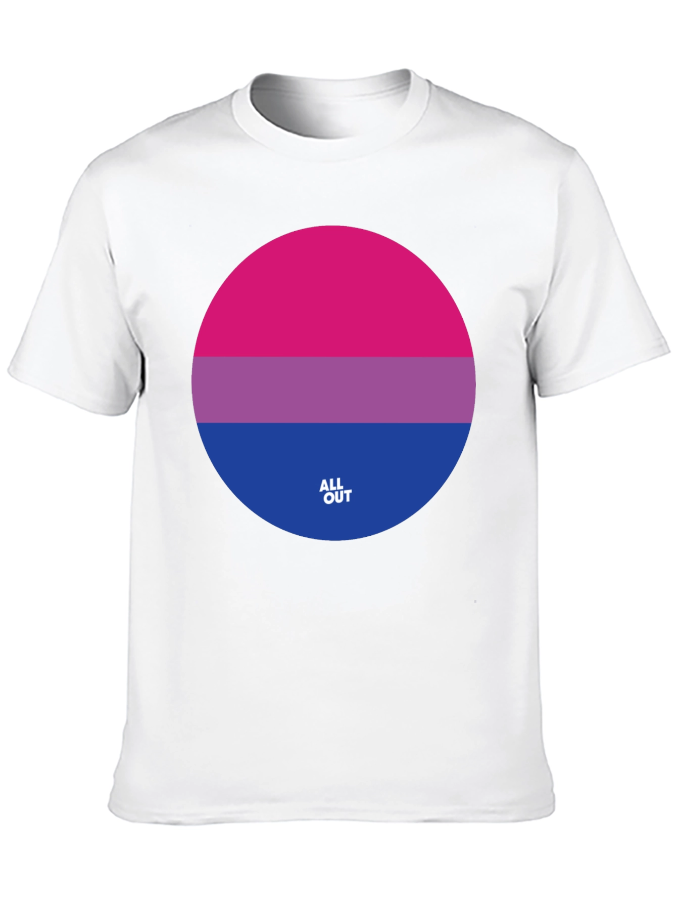 Bi Pride T-Shirt - All Out LGBT Fashion
