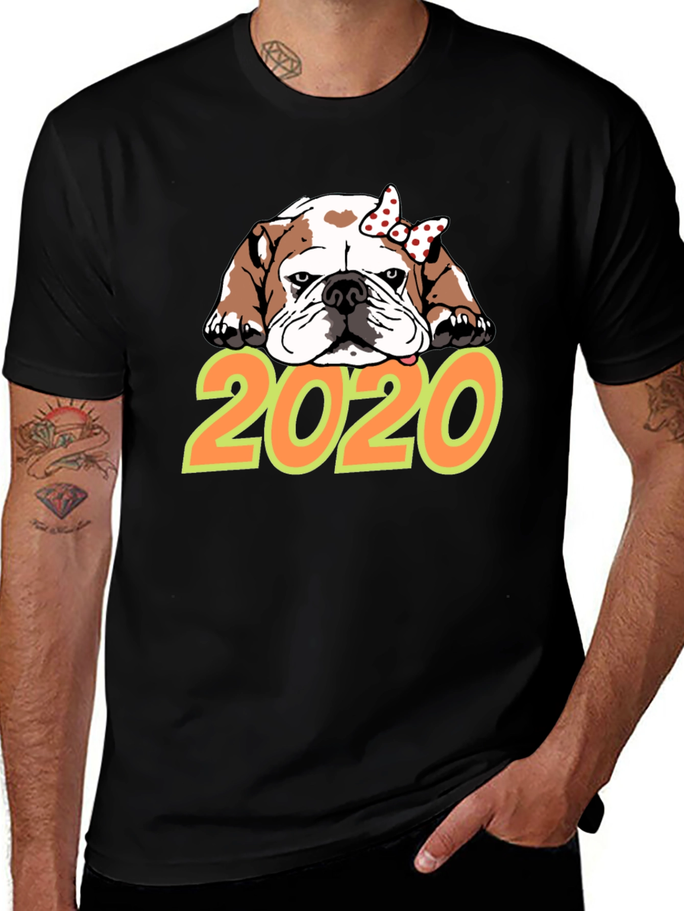 Bulldog 2020 Graphic T-Shirt