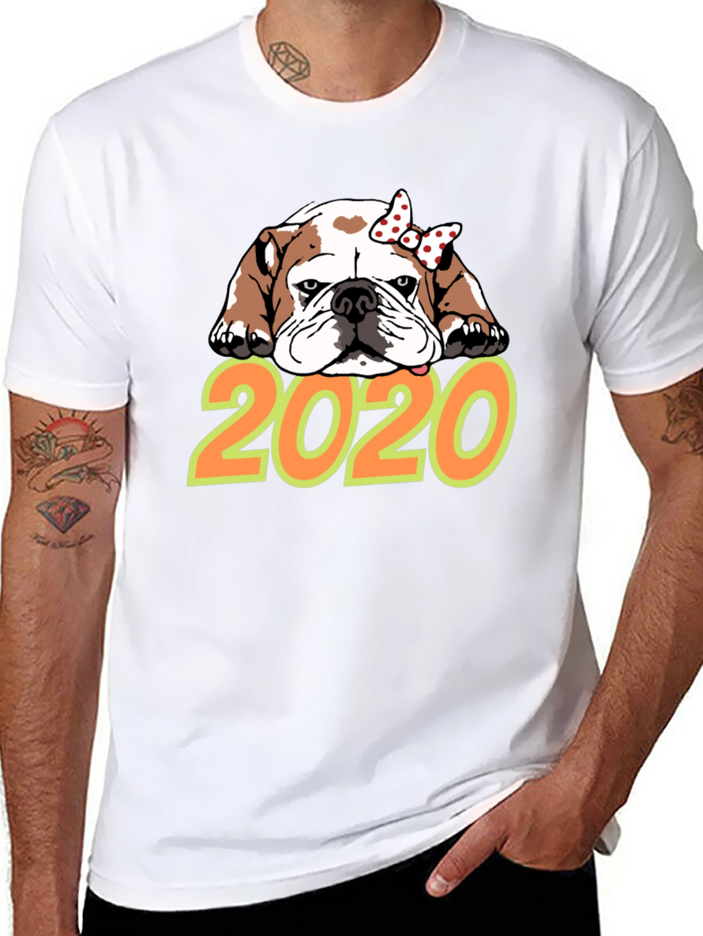 Bulldog 2020 Graphic T-Shirt
