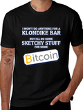 Bitcoin Sketchy Stuff T-Shirt - Crypto Lover Tee