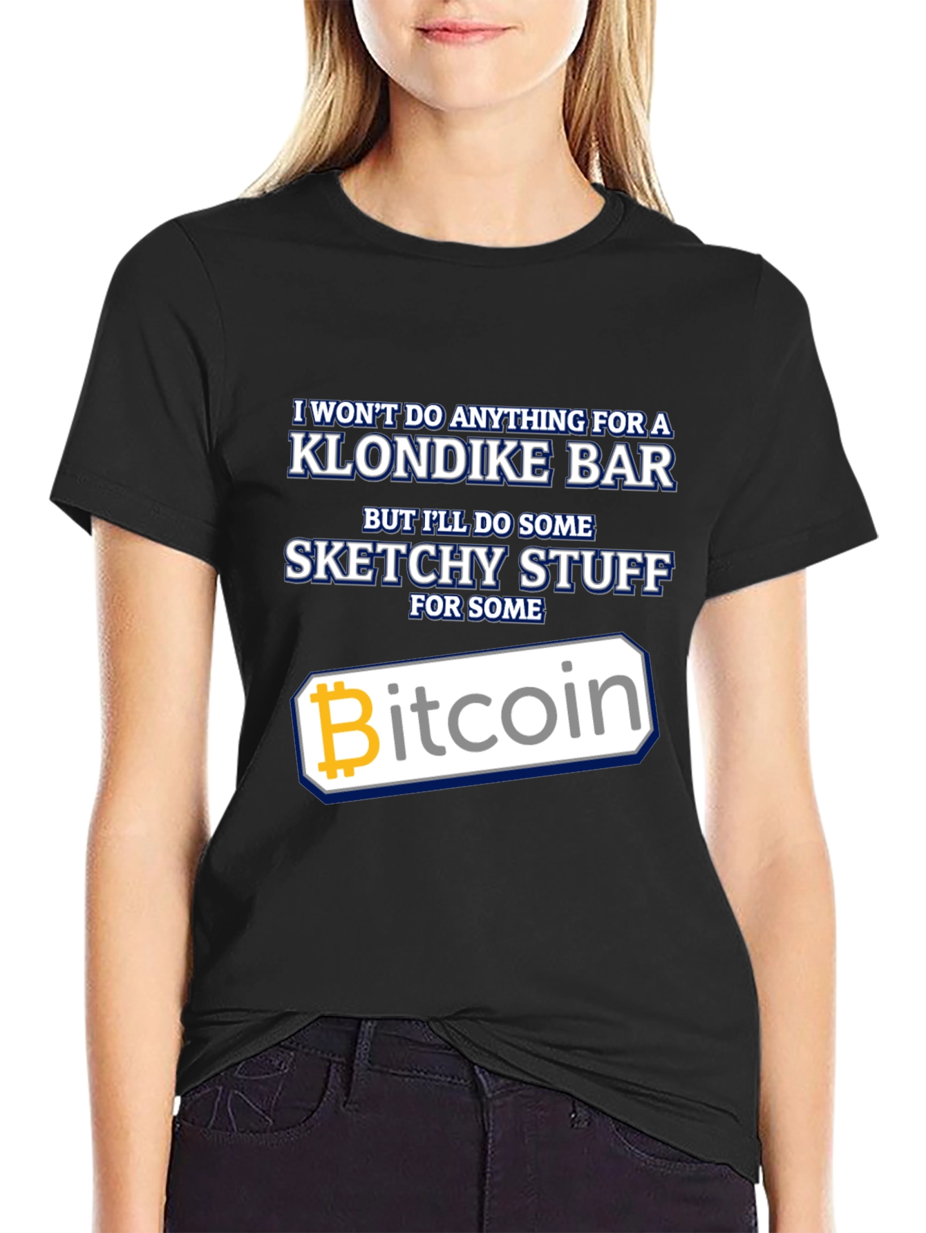 Bitcoin Sketchy Stuff T-Shirt - Crypto Lover Tee