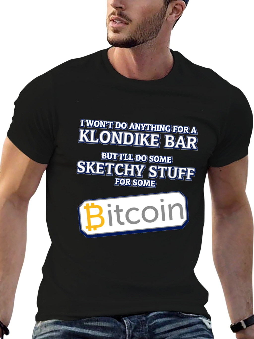 Bitcoin Sketchy Stuff T-Shirt - Crypto Lover Tee