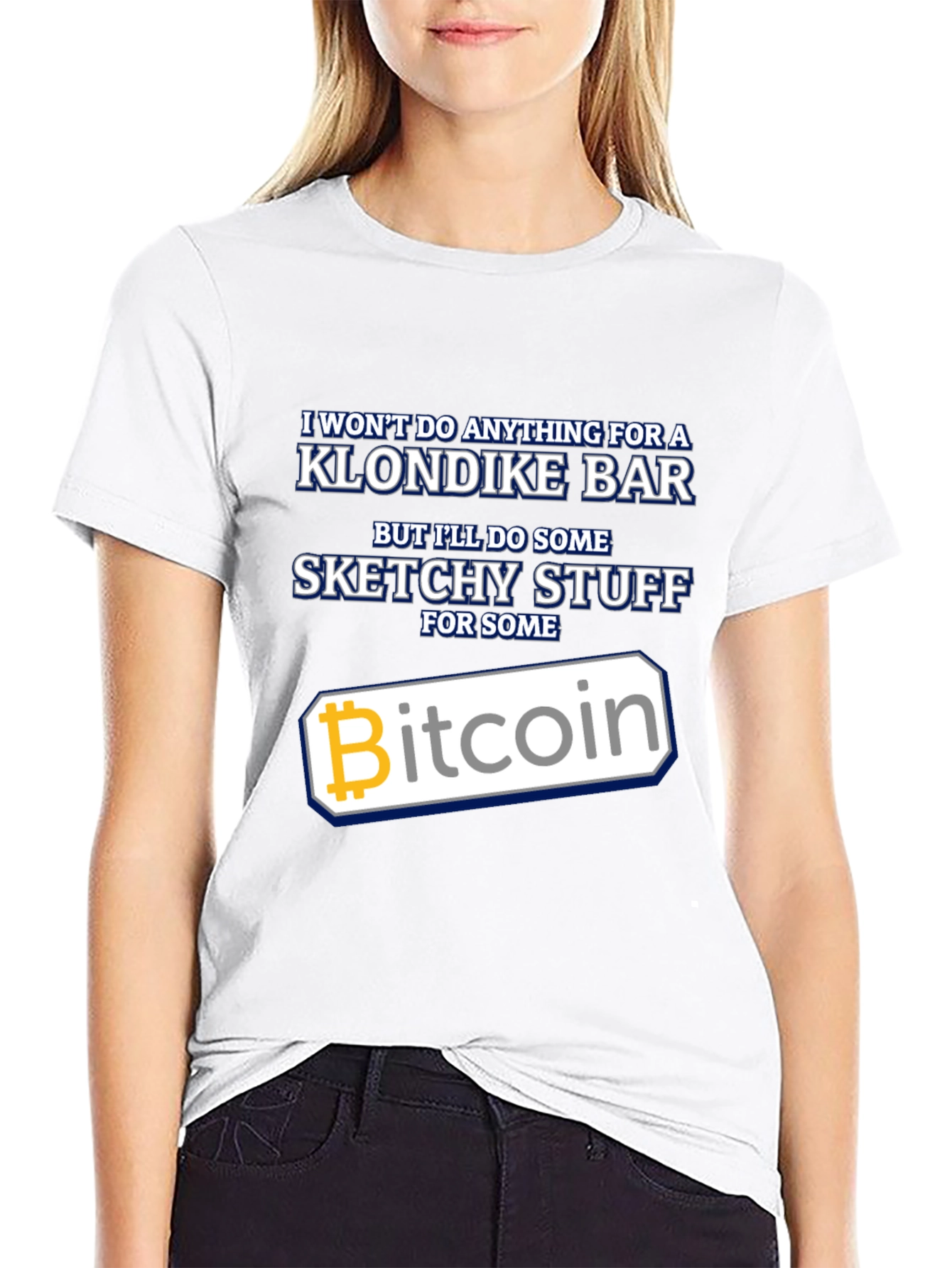 Bitcoin Sketchy Stuff T-Shirt - Crypto Lover Tee