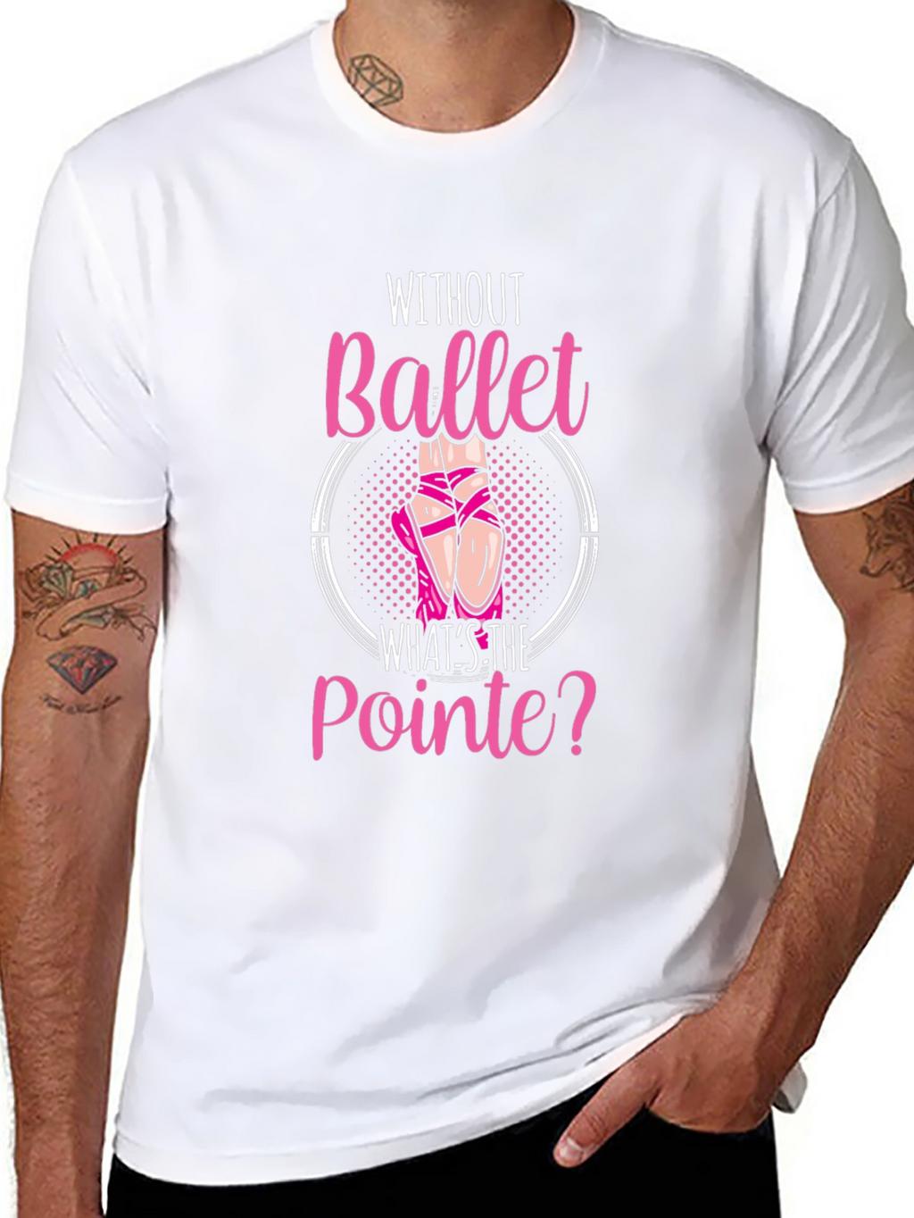Ballet Pointe T-Shirt - Dance Lover Gift
