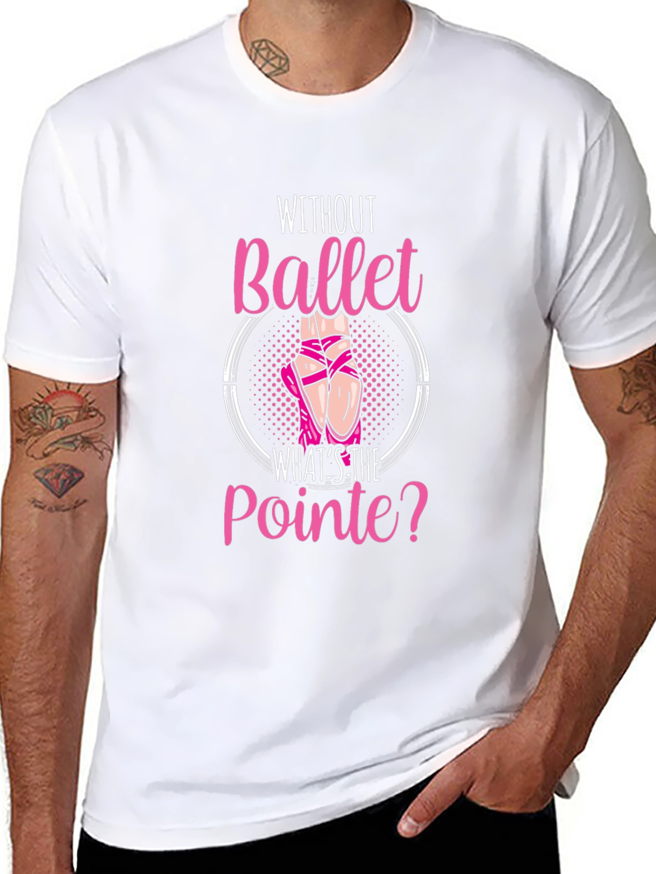 Ballet Pointe T-Shirt - Dance Lover Gift