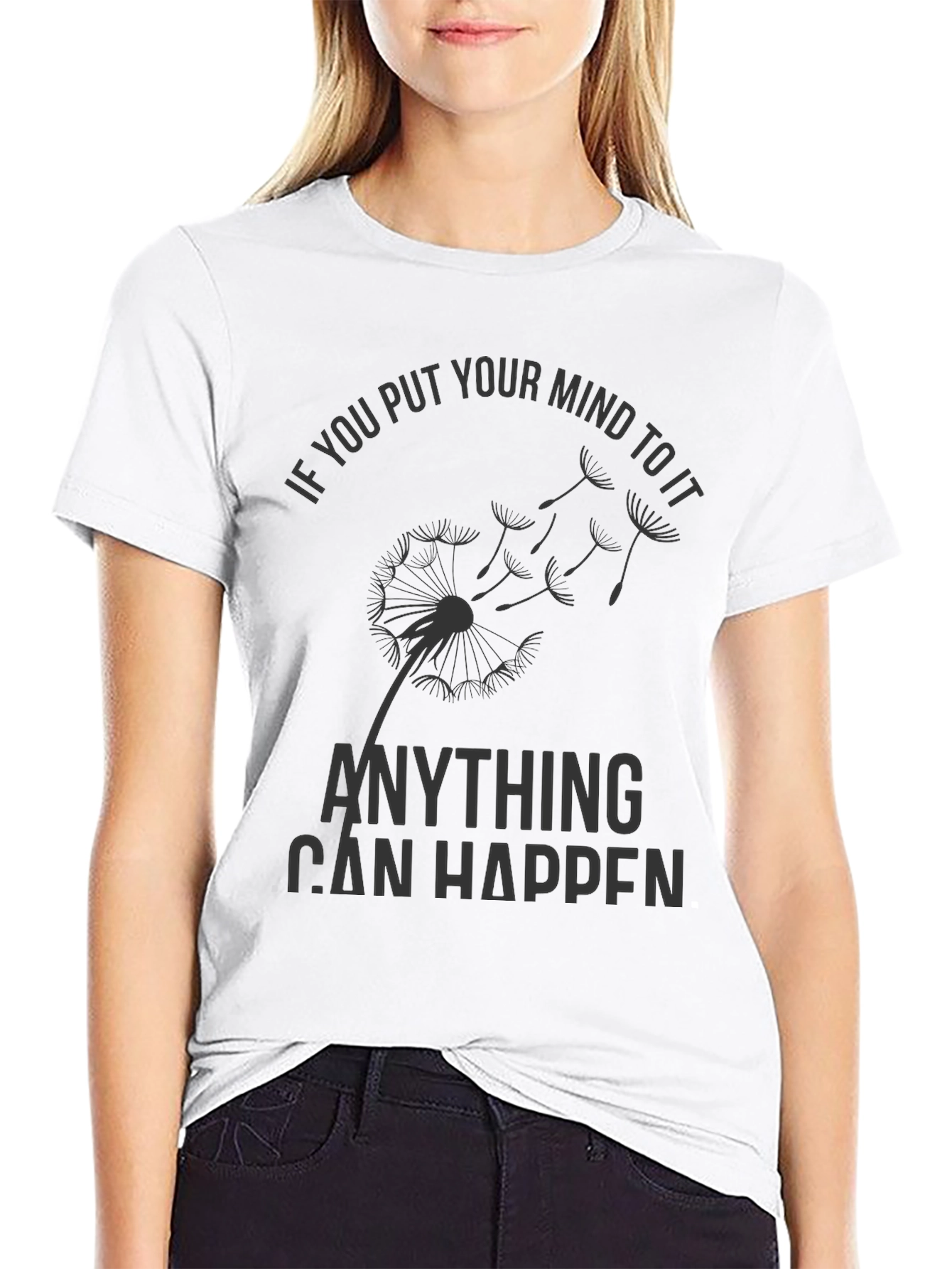 Inspirational Graphic Tee - Dandelion Wish