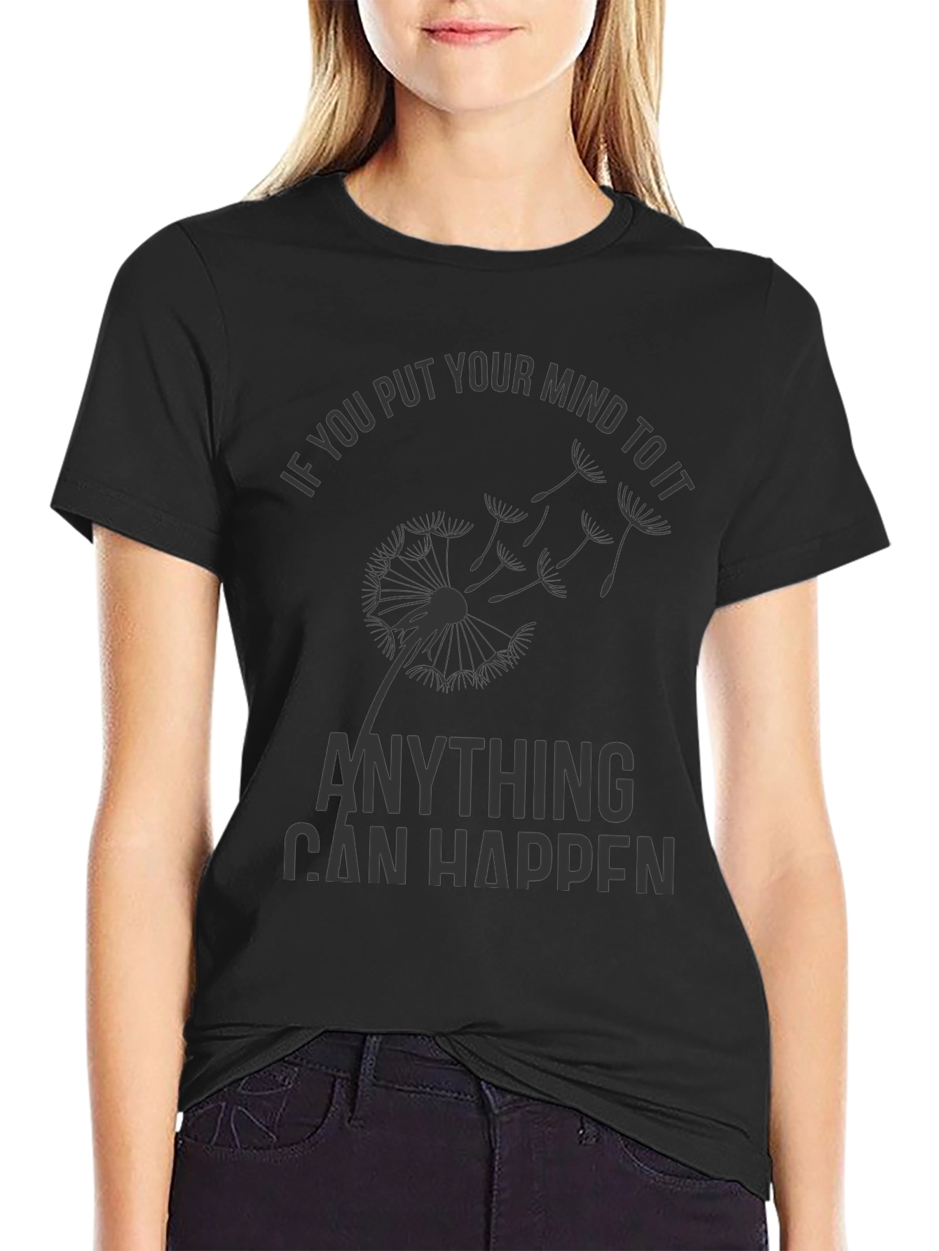 Inspirational Graphic Tee - Dandelion Wish