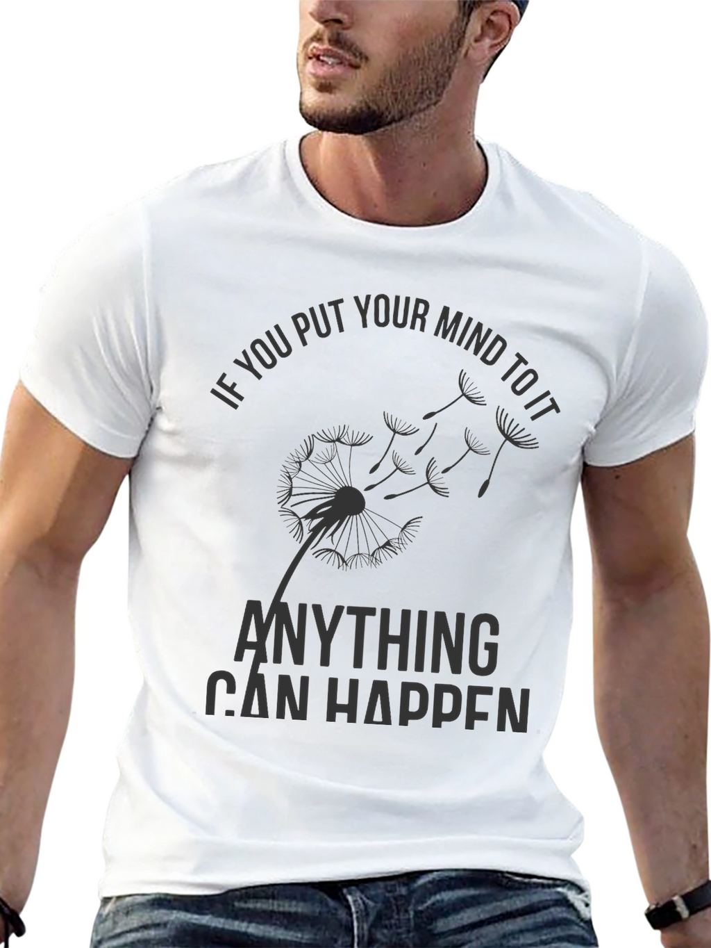 Inspirational Graphic Tee - Dandelion Wish