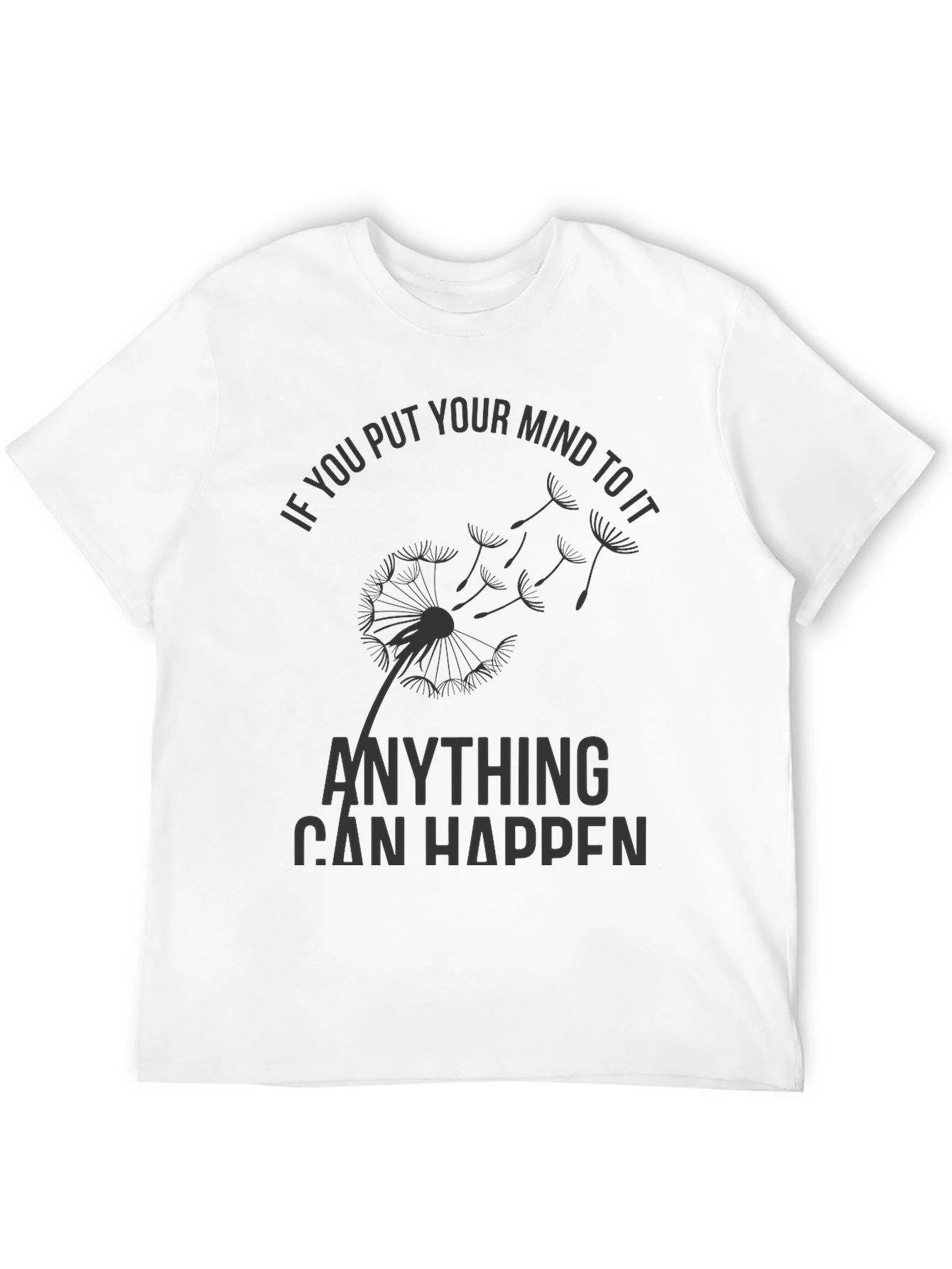 Inspirational Graphic Tee - Dandelion Wish
