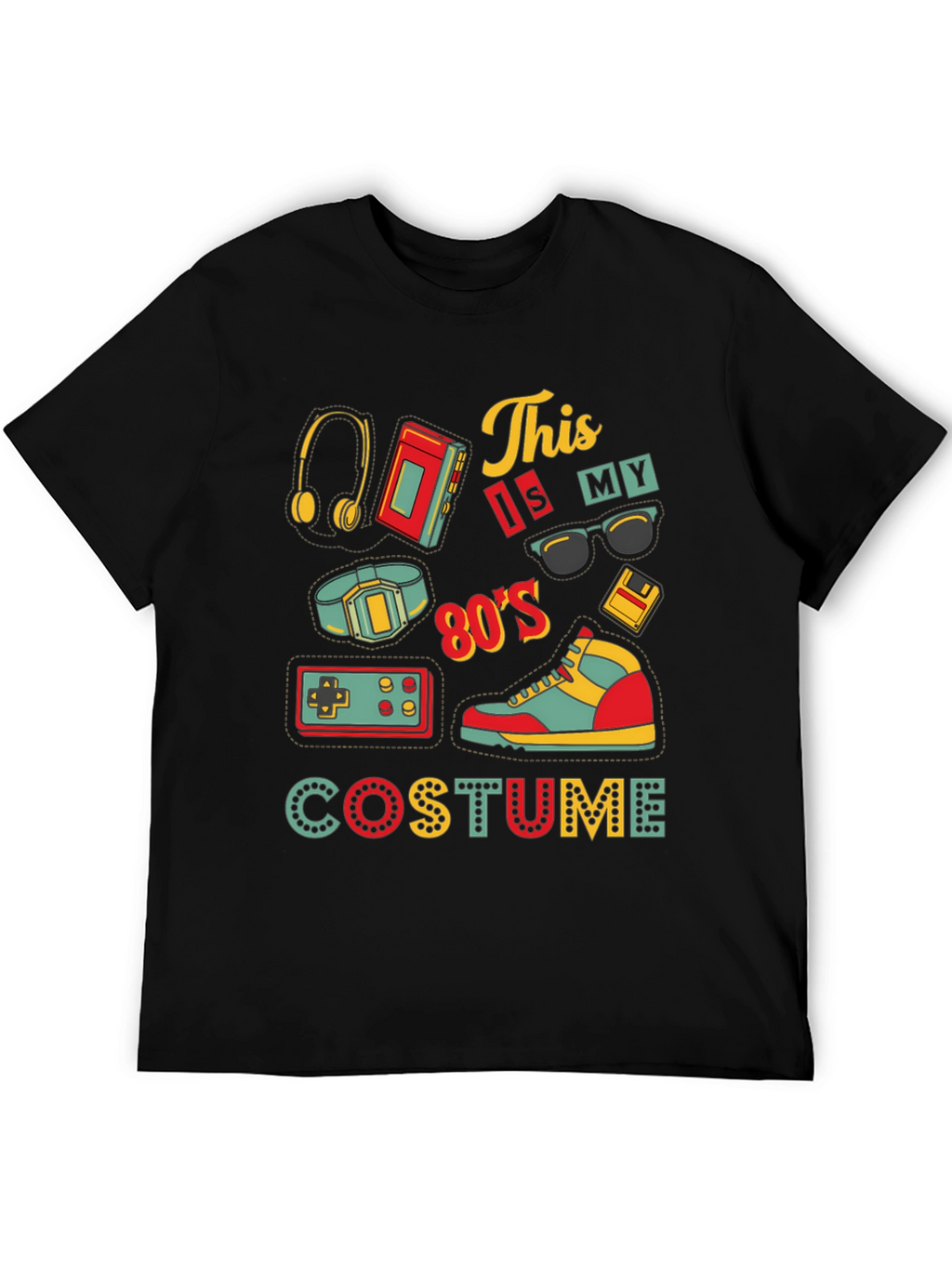 80s Costume T-Shirt - Retro Nostalgia