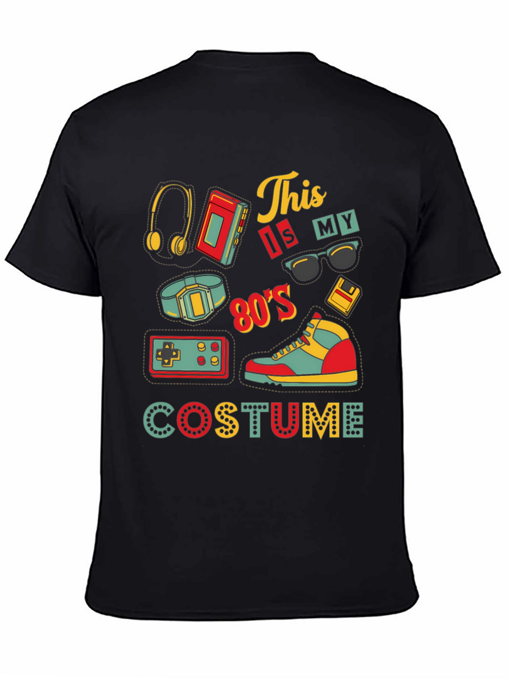 80s Costume T-Shirt - Retro Nostalgia