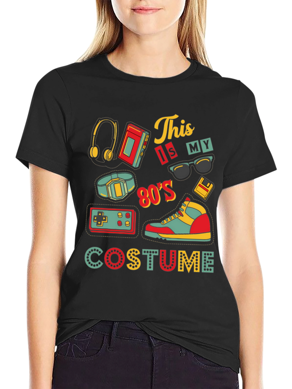 80s Costume T-Shirt - Retro Nostalgia