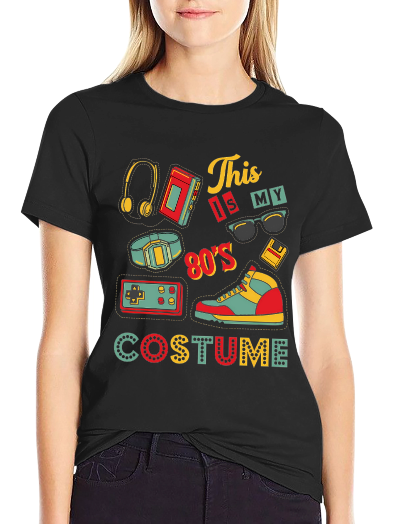 80s Costume T-Shirt - Retro Nostalgia