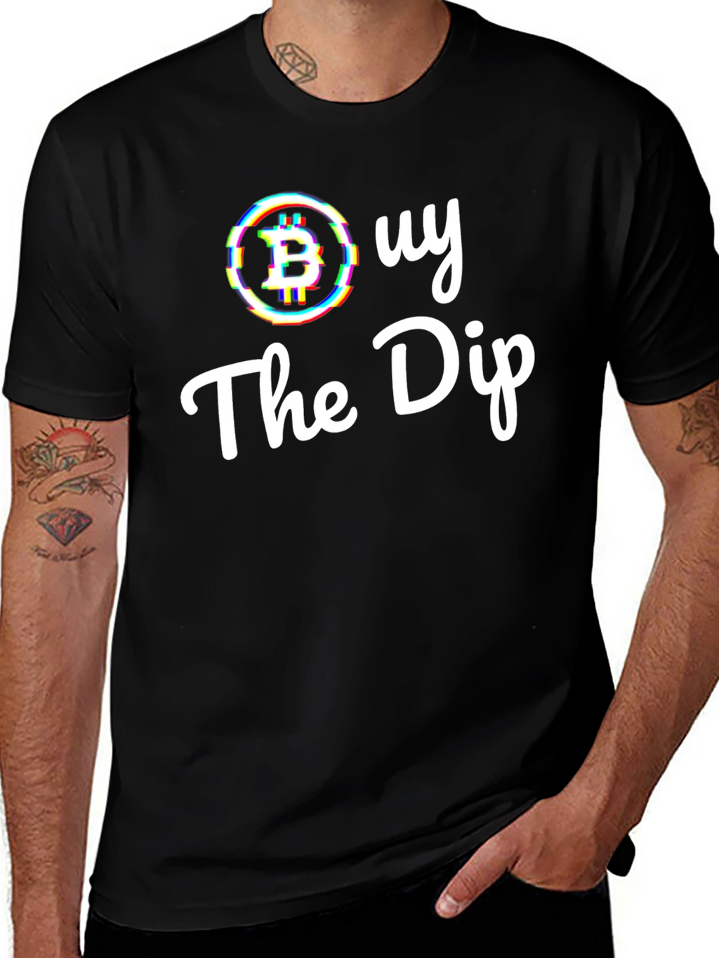 Buy the Dip Bitcoin Graphic Tee