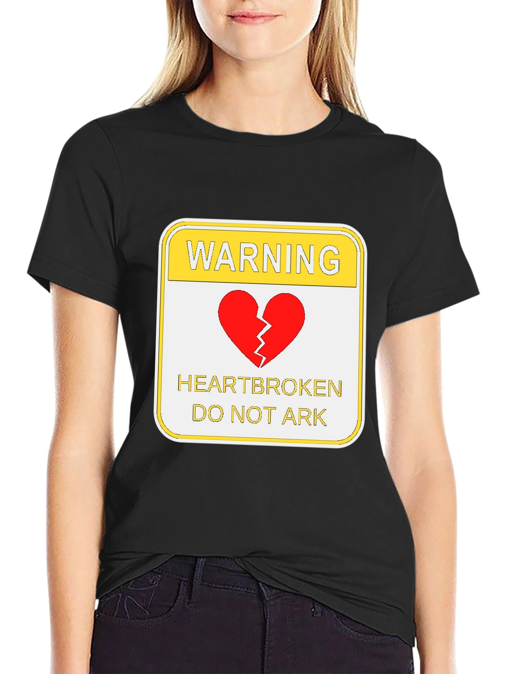 Warning Heartbroken T-Shirt