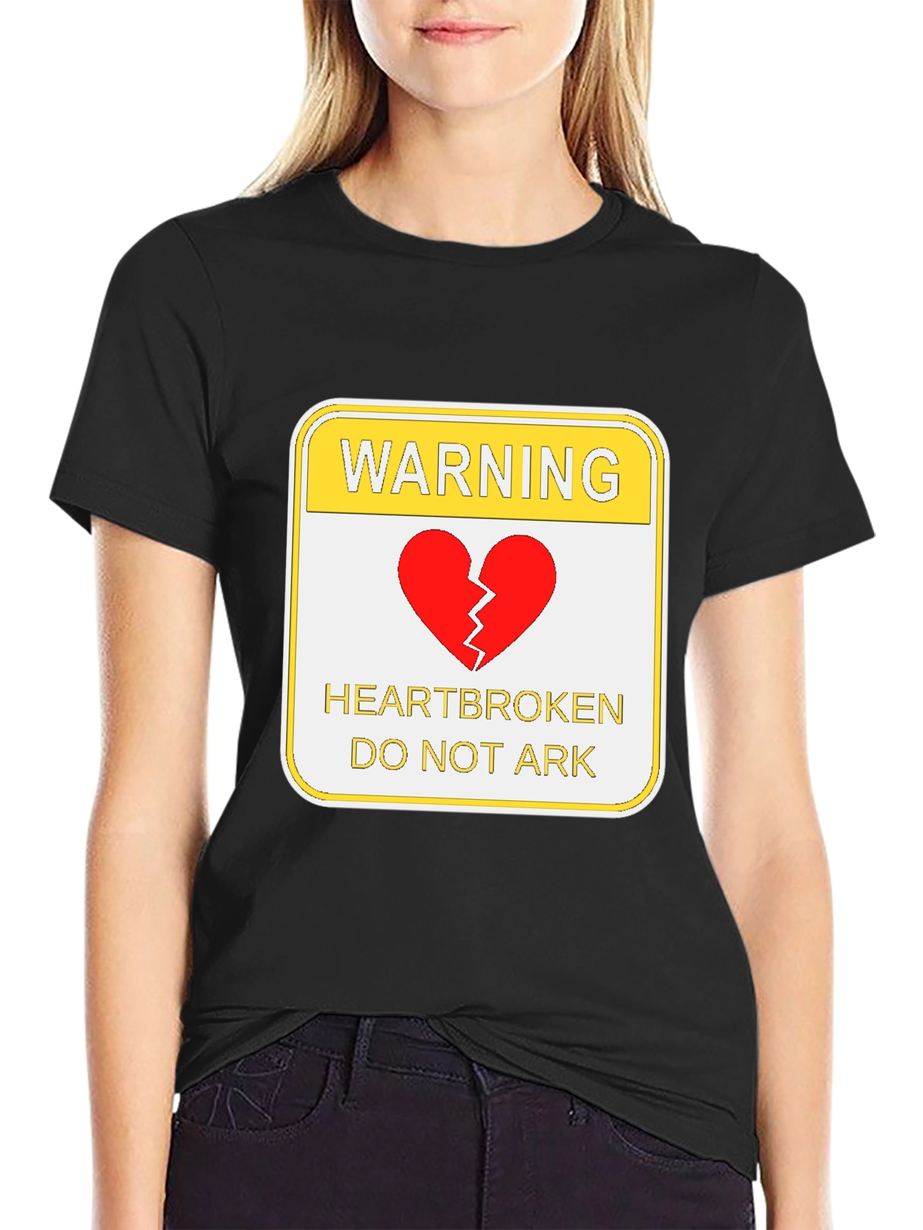 Warning Heartbroken T-Shirt