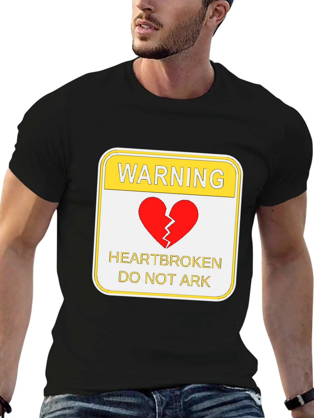Warning Heartbroken T-Shirt