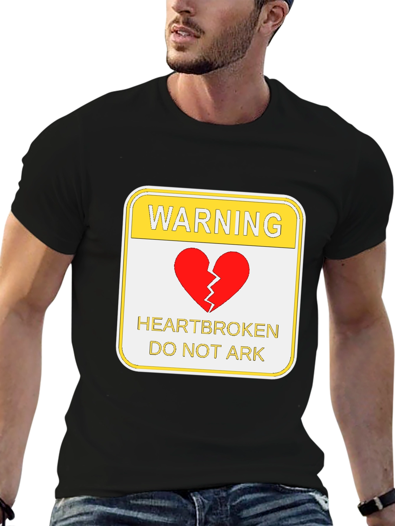 Warning Heartbroken T-Shirt