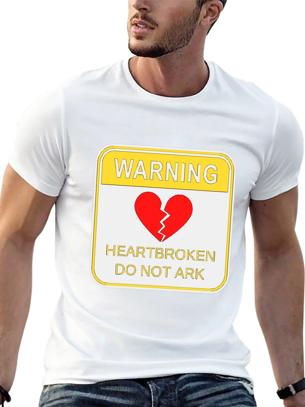 Warning Heartbroken T-Shirt