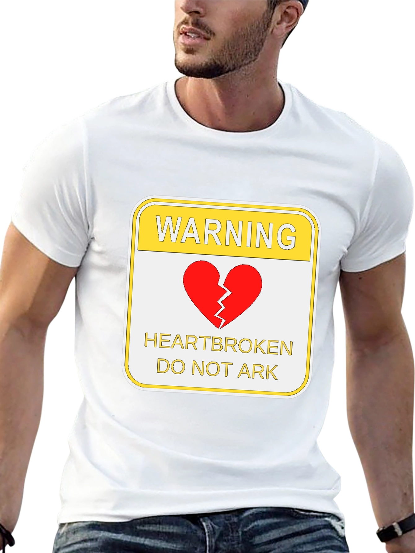 Warning Heartbroken T-Shirt