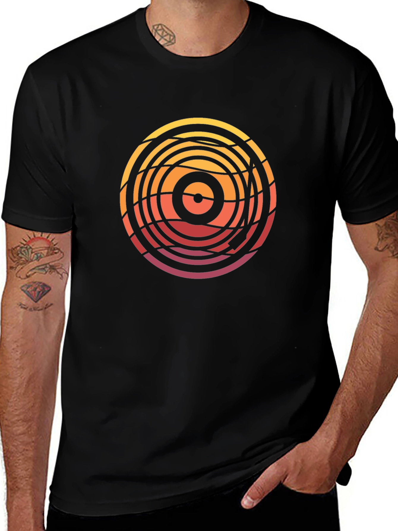 Sunset Vinyl Graphic Tee