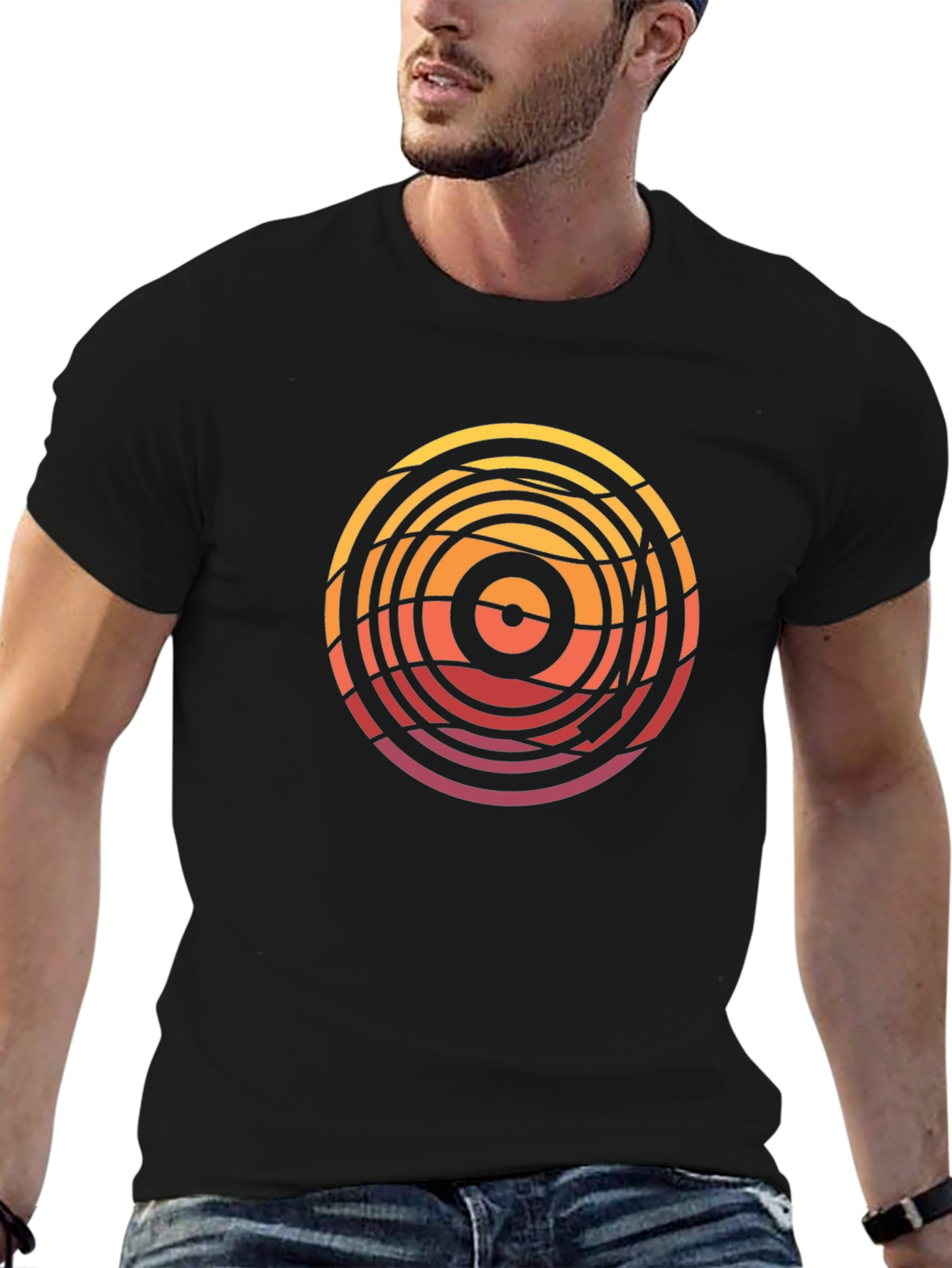 Sunset Vinyl Graphic Tee