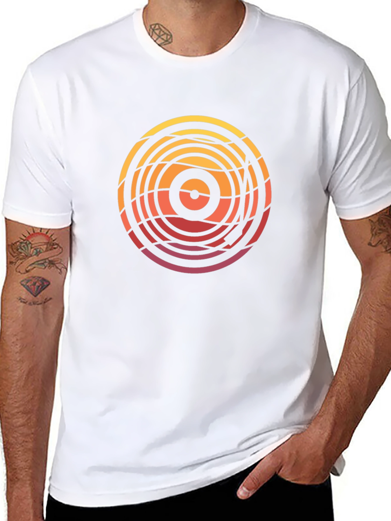 Sunset Vinyl Graphic Tee