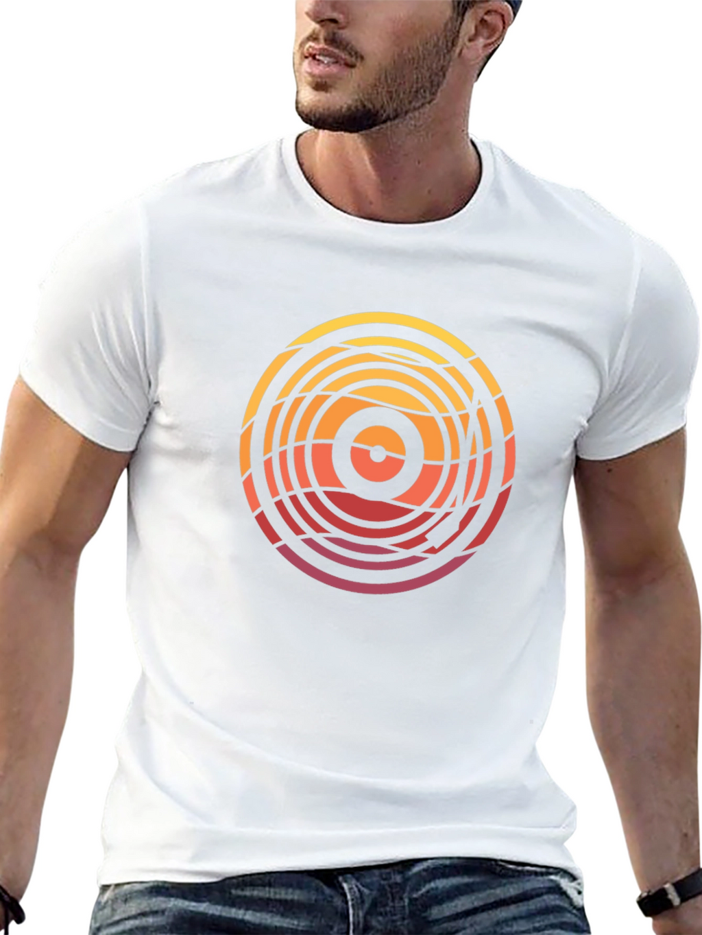 Sunset Vinyl Graphic Tee