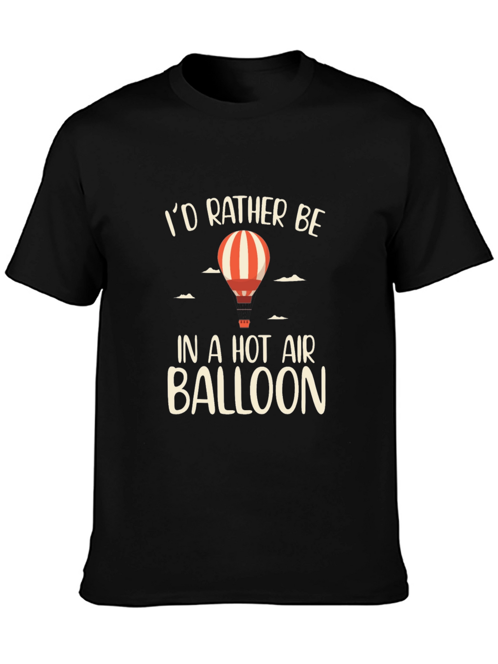 Hot Air Balloon Graphic T-Shirt - Adventure Awaits!