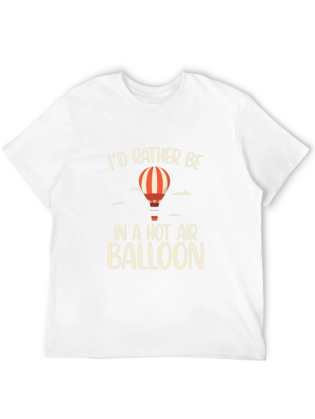Hot Air Balloon Graphic T-Shirt - Adventure Awaits!