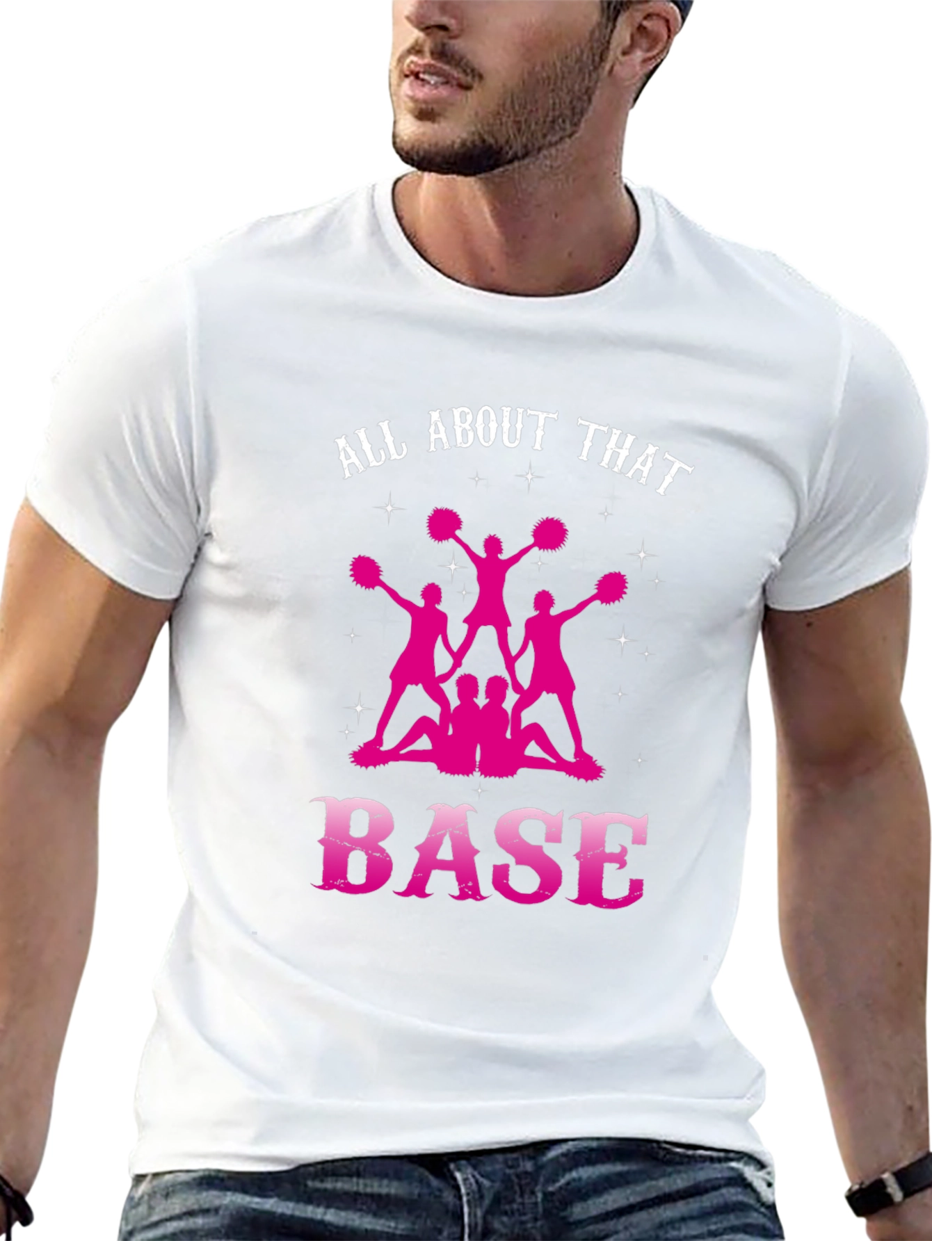All About That Base Cheerleading T-Shirt