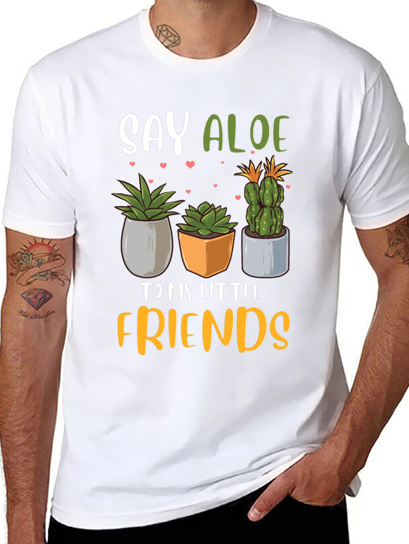 Say Aloe to My Little Friends Graphic Tee