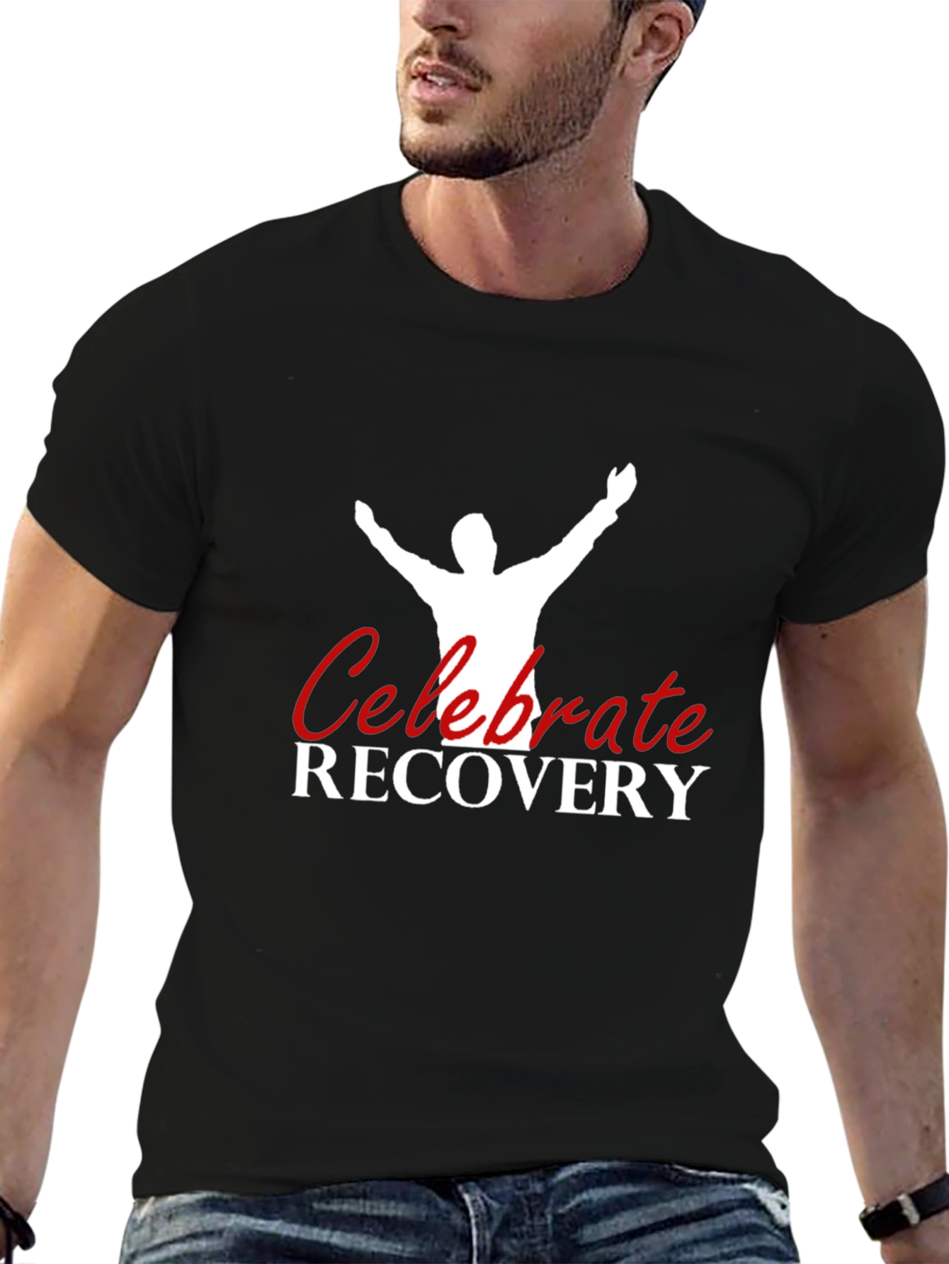 Celebrate Recovery T-Shirt - Black