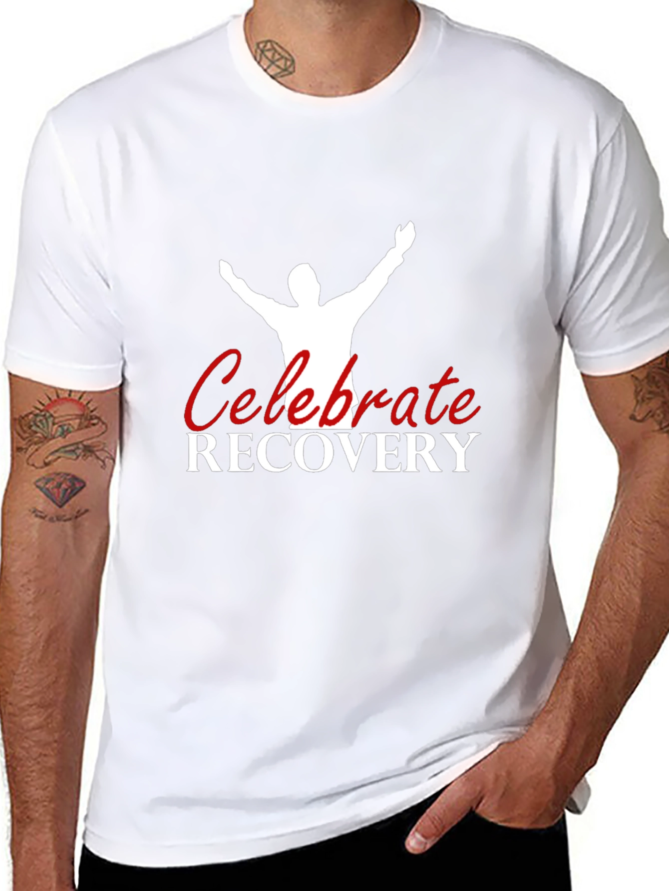 Celebrate Recovery T-Shirt - Black