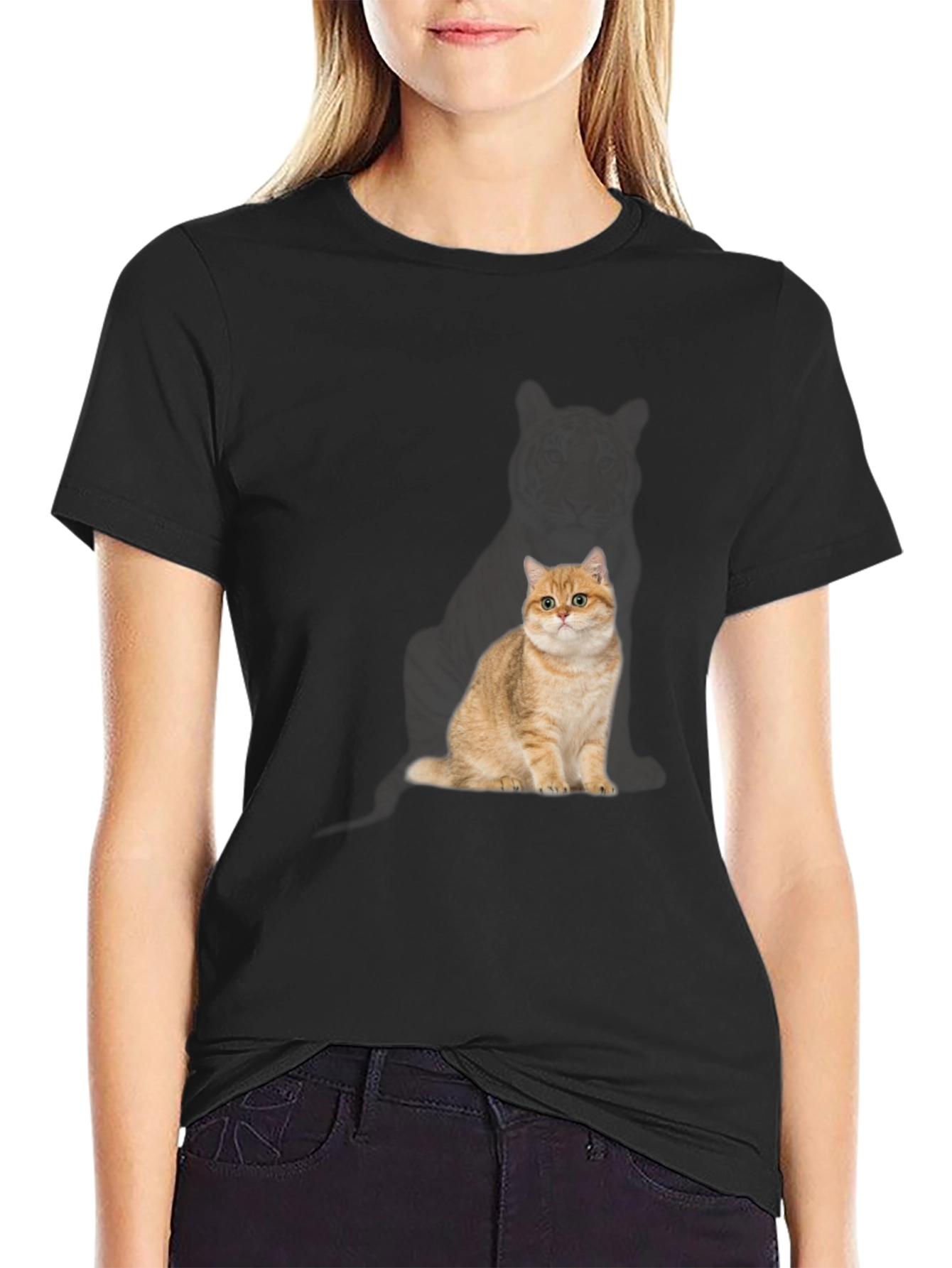 Cat Lovers Graphic Tee - Soft Cotton Blend