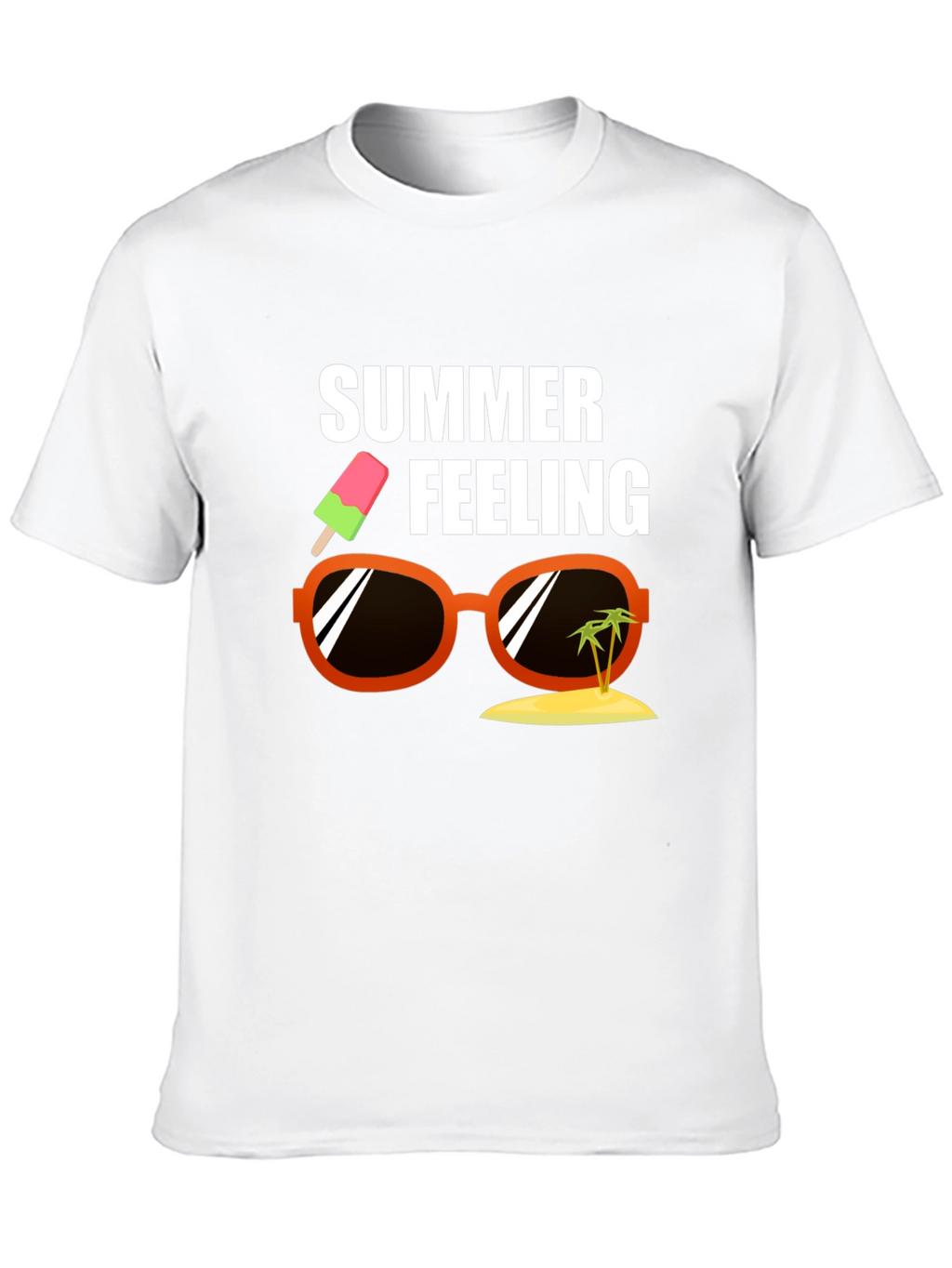 Summer Feeling Graphic Tee - Island Vibes