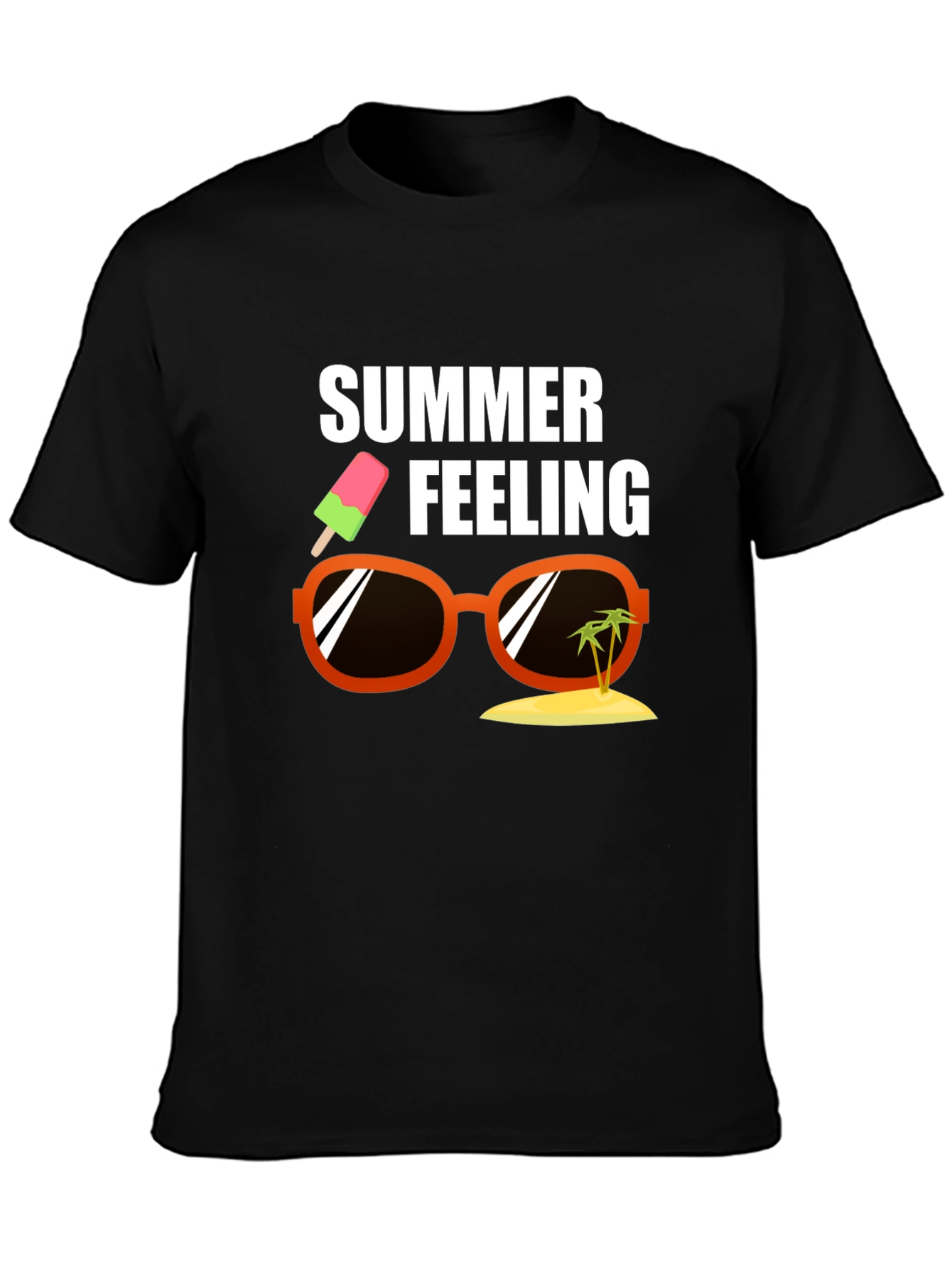 Summer Feeling Graphic Tee - Island Vibes