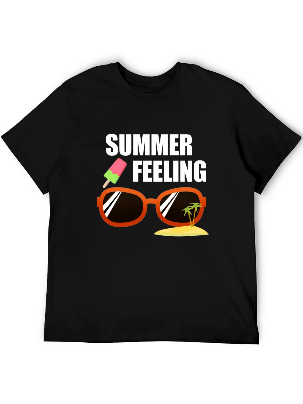 Summer Feeling Graphic Tee - Island Vibes