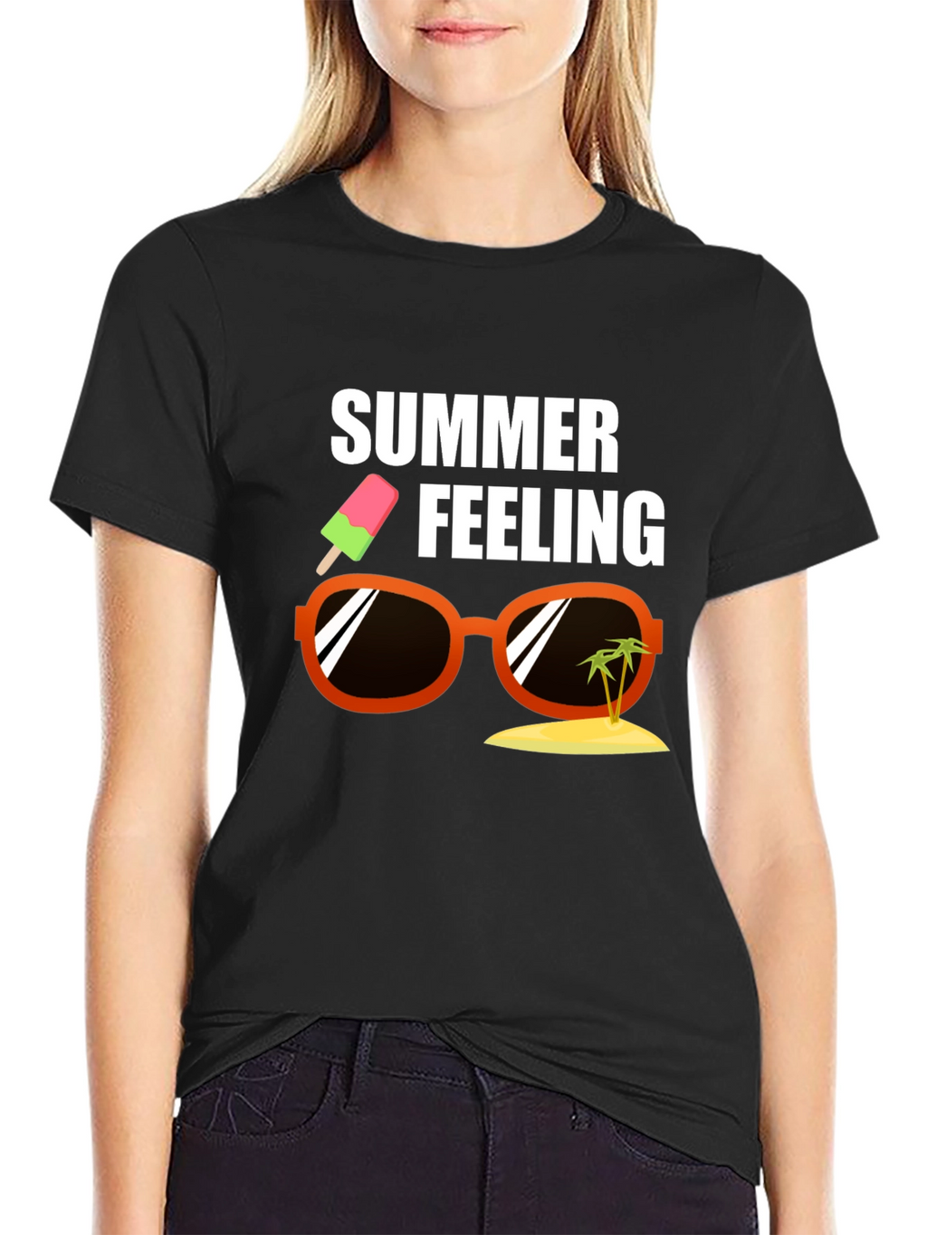 Summer Feeling Graphic Tee - Island Vibes