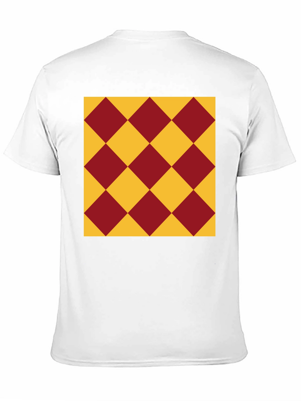 Diamond Pattern Tee - Stylish Casual Wear