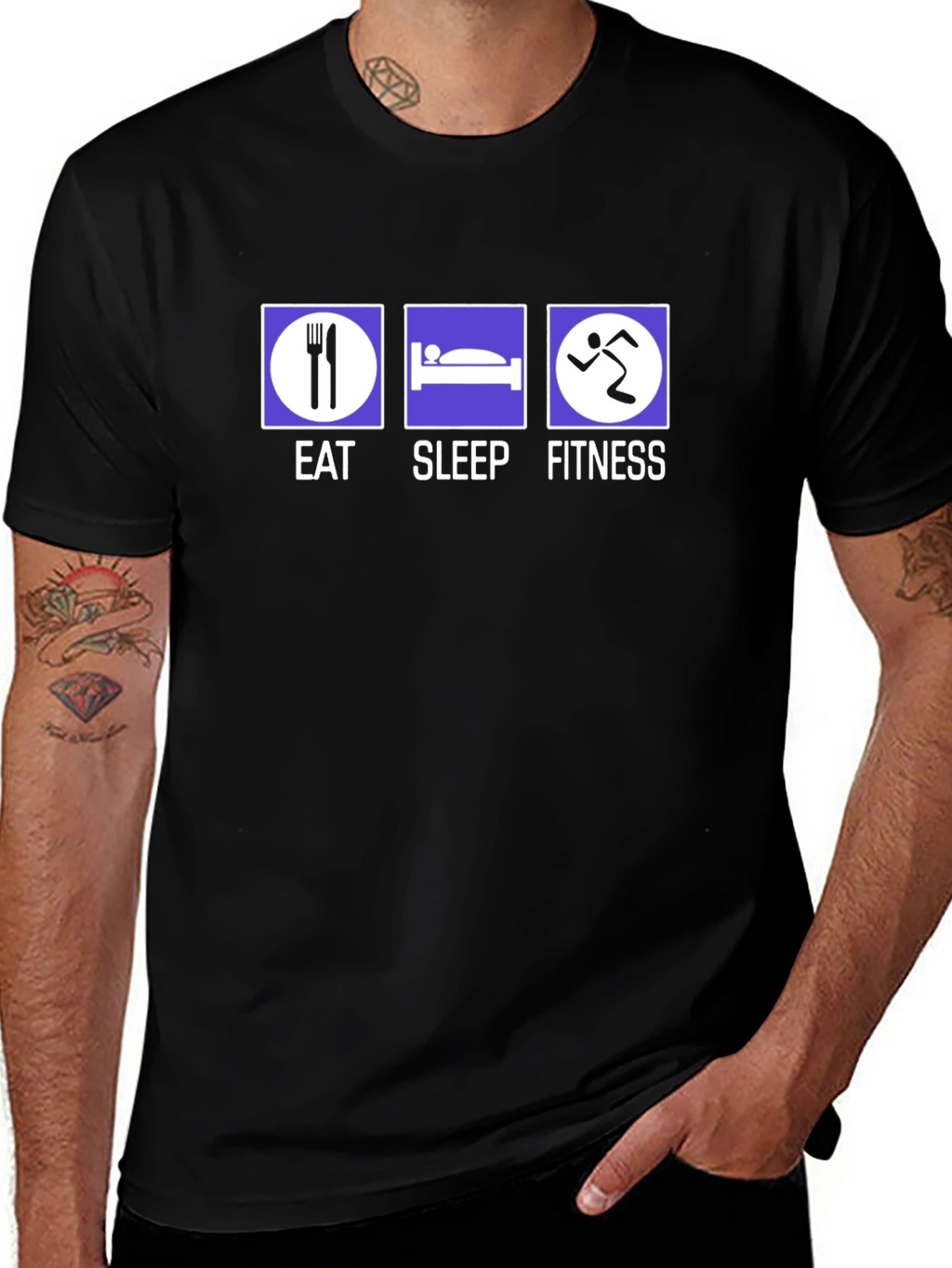 Eat Sleep Fitness T-Shirt