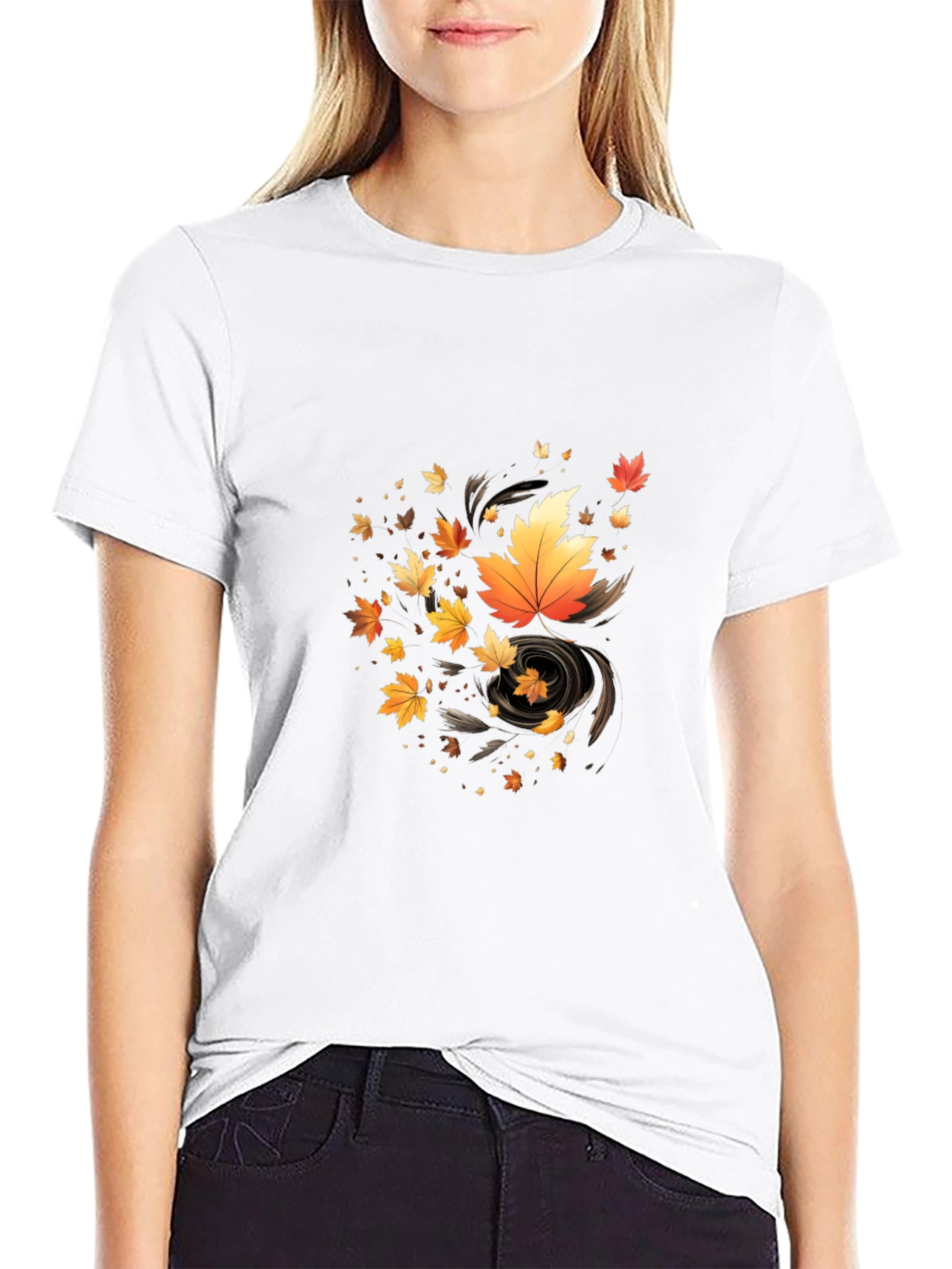 Autumn Leaves T-Shirt - Fall Graphic Tee