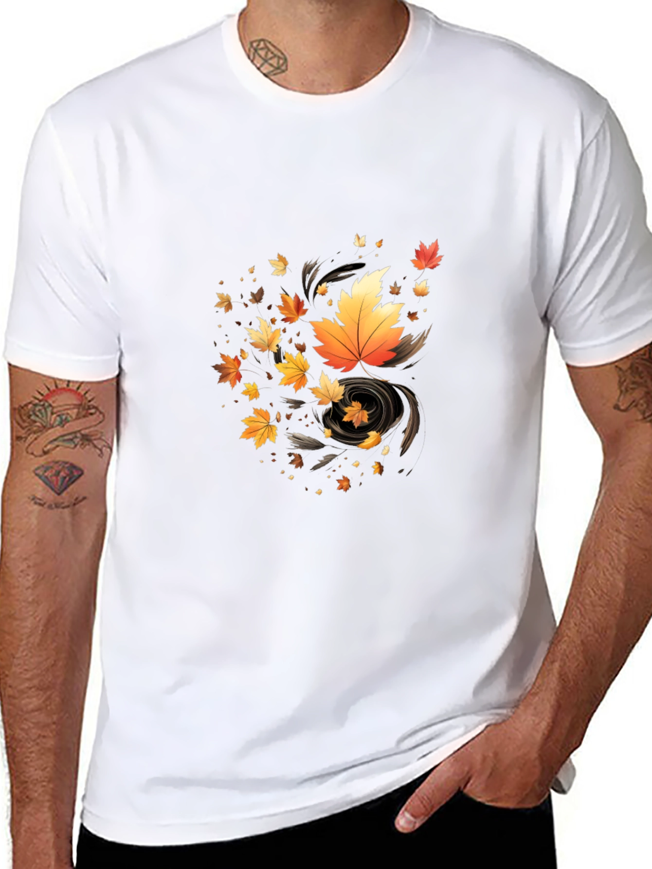 Autumn Leaves T-Shirt - Fall Graphic Tee