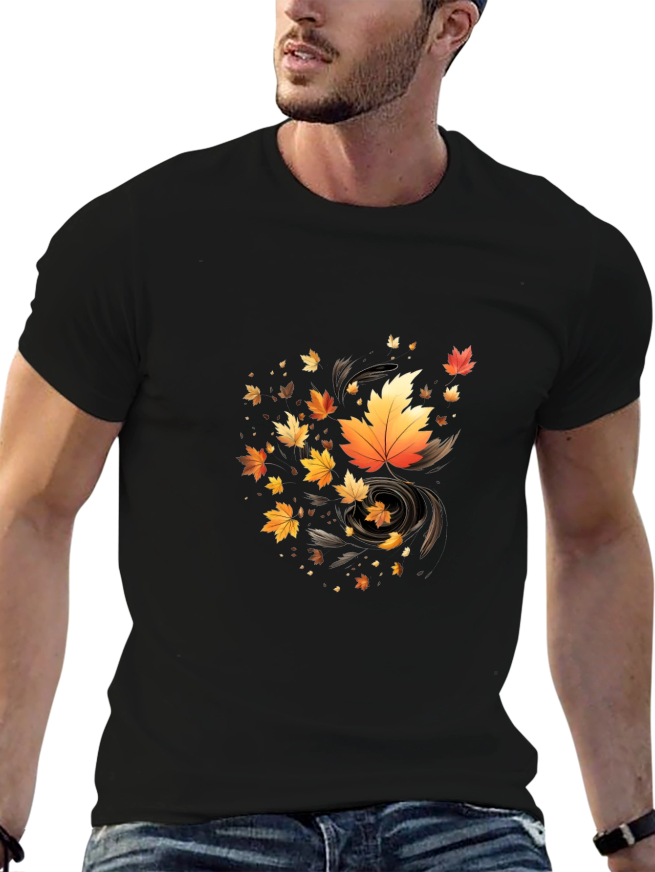 Autumn Leaves T-Shirt - Fall Graphic Tee