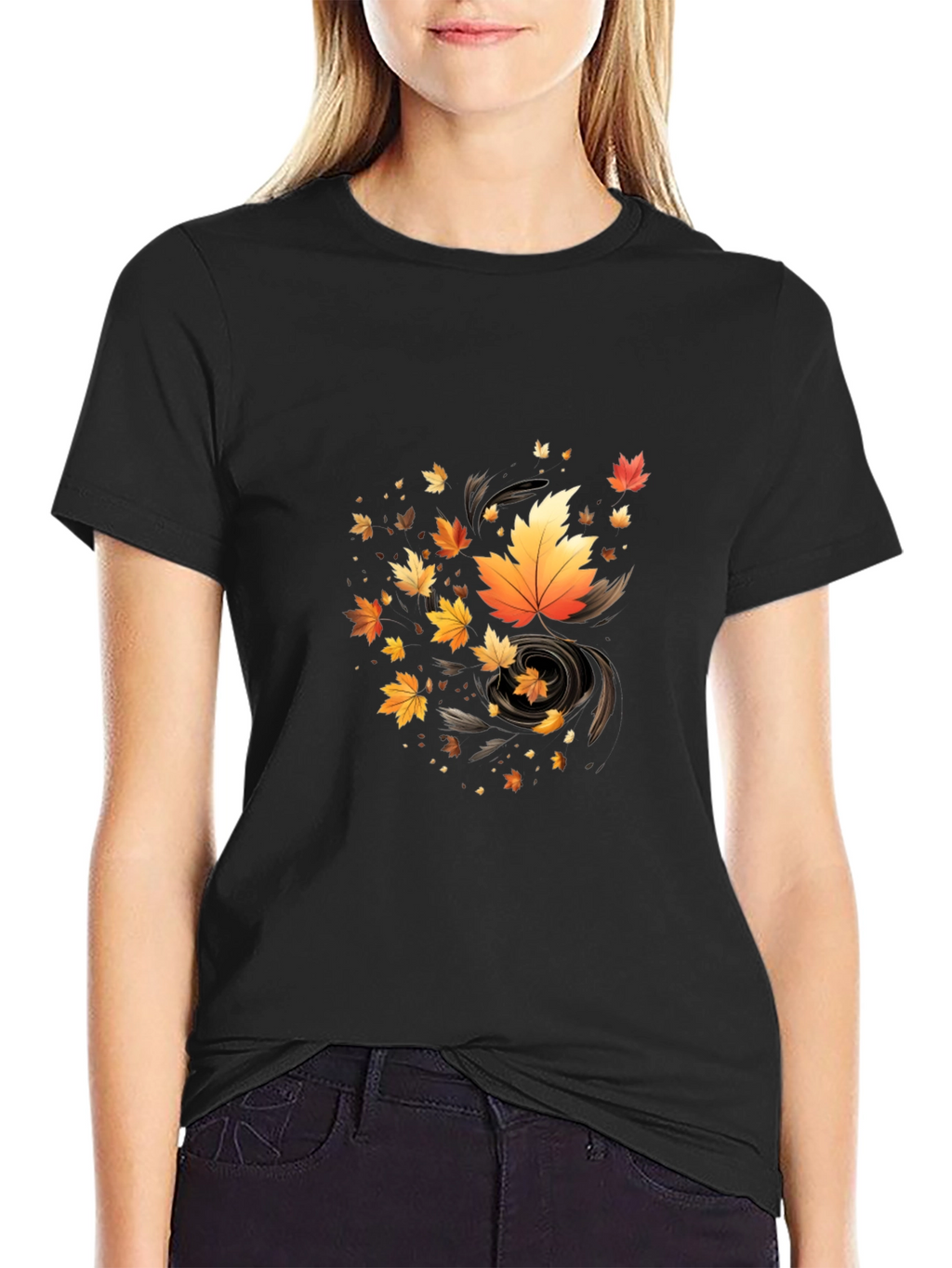 Autumn Leaves T-Shirt - Fall Graphic Tee