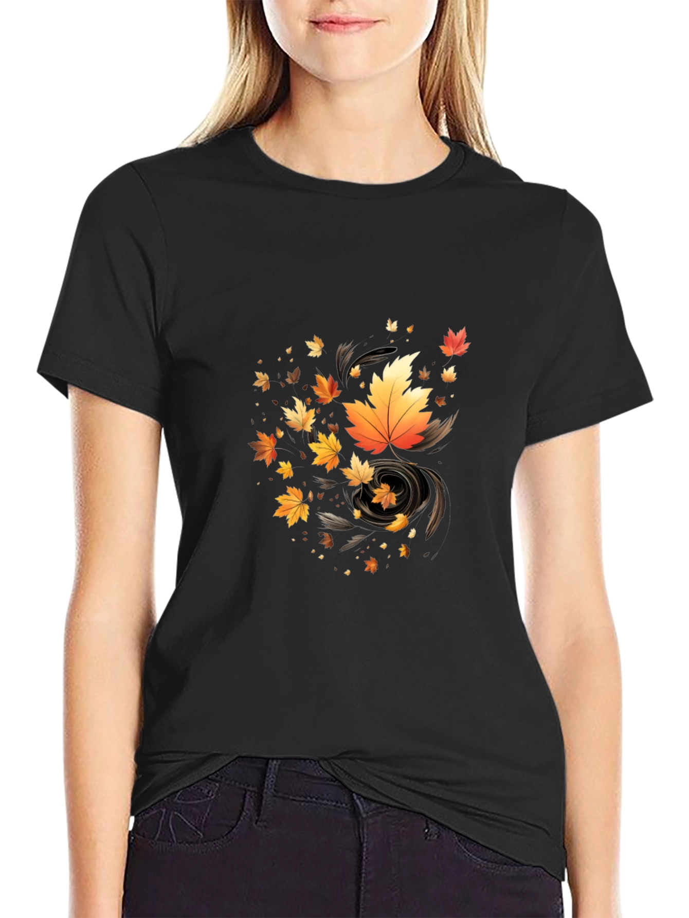 Autumn Leaves T-Shirt - Fall Graphic Tee