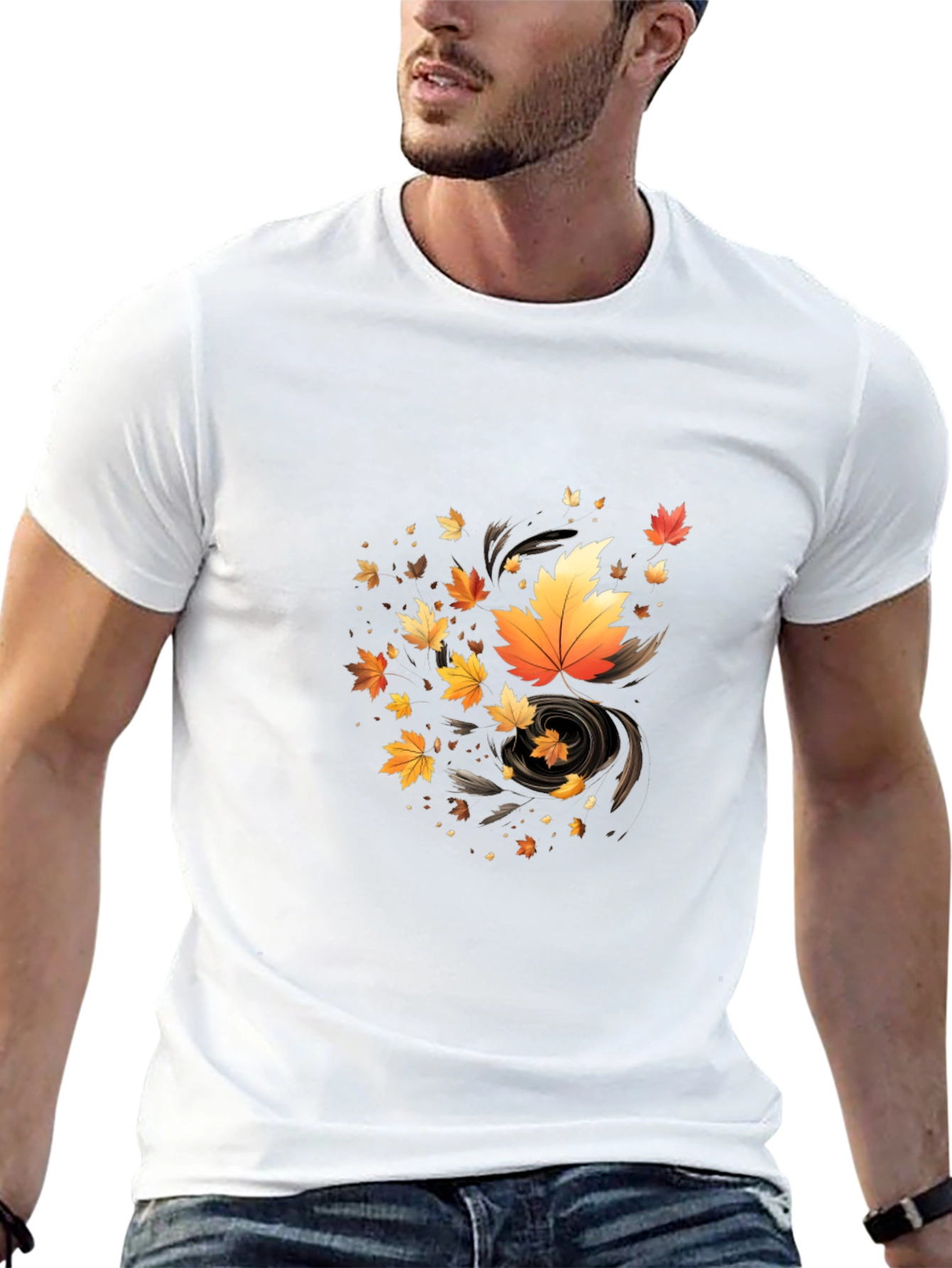 Autumn Leaves T-Shirt - Fall Graphic Tee