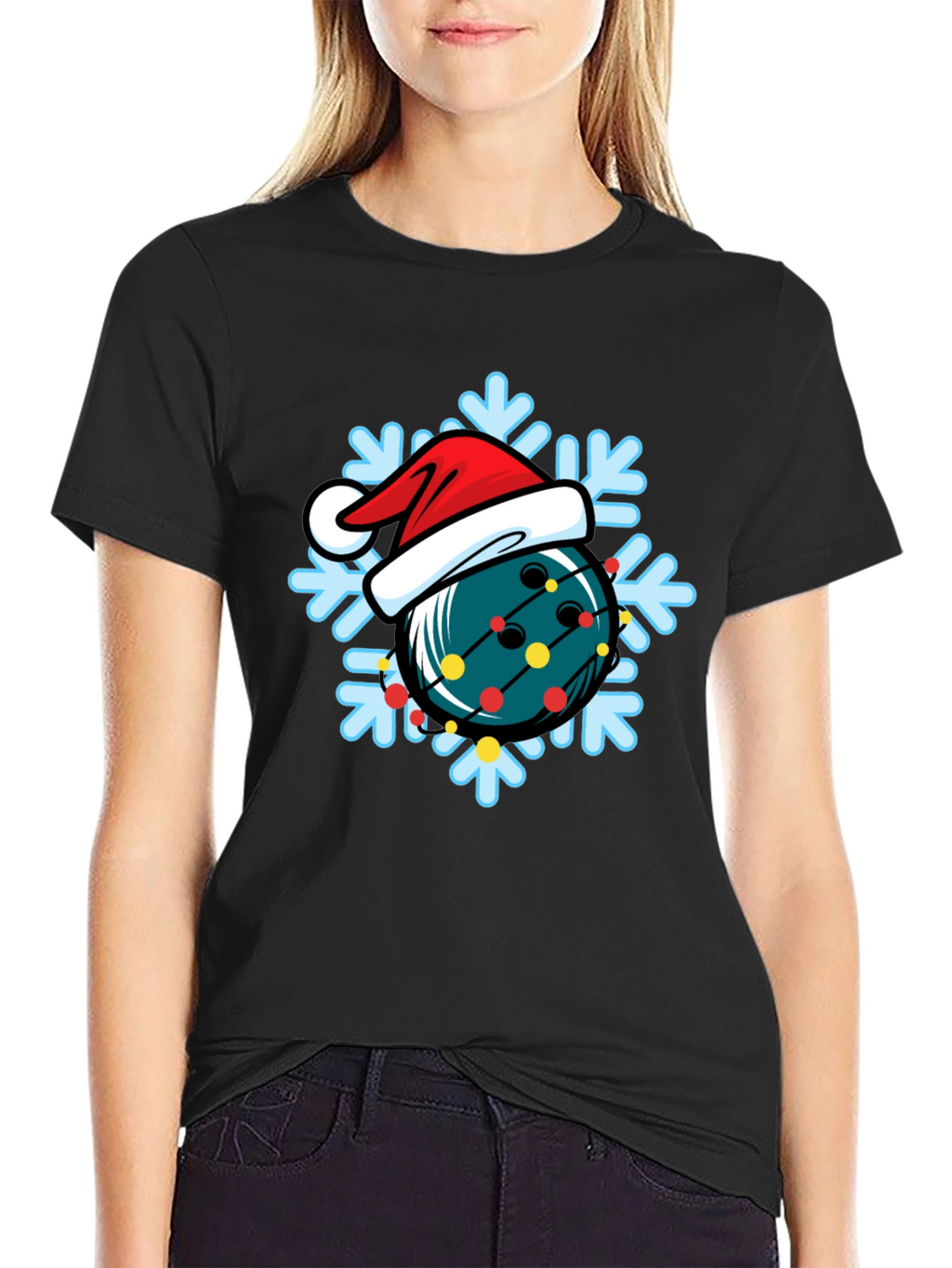 Festive Bowling Christmas T-Shirt
