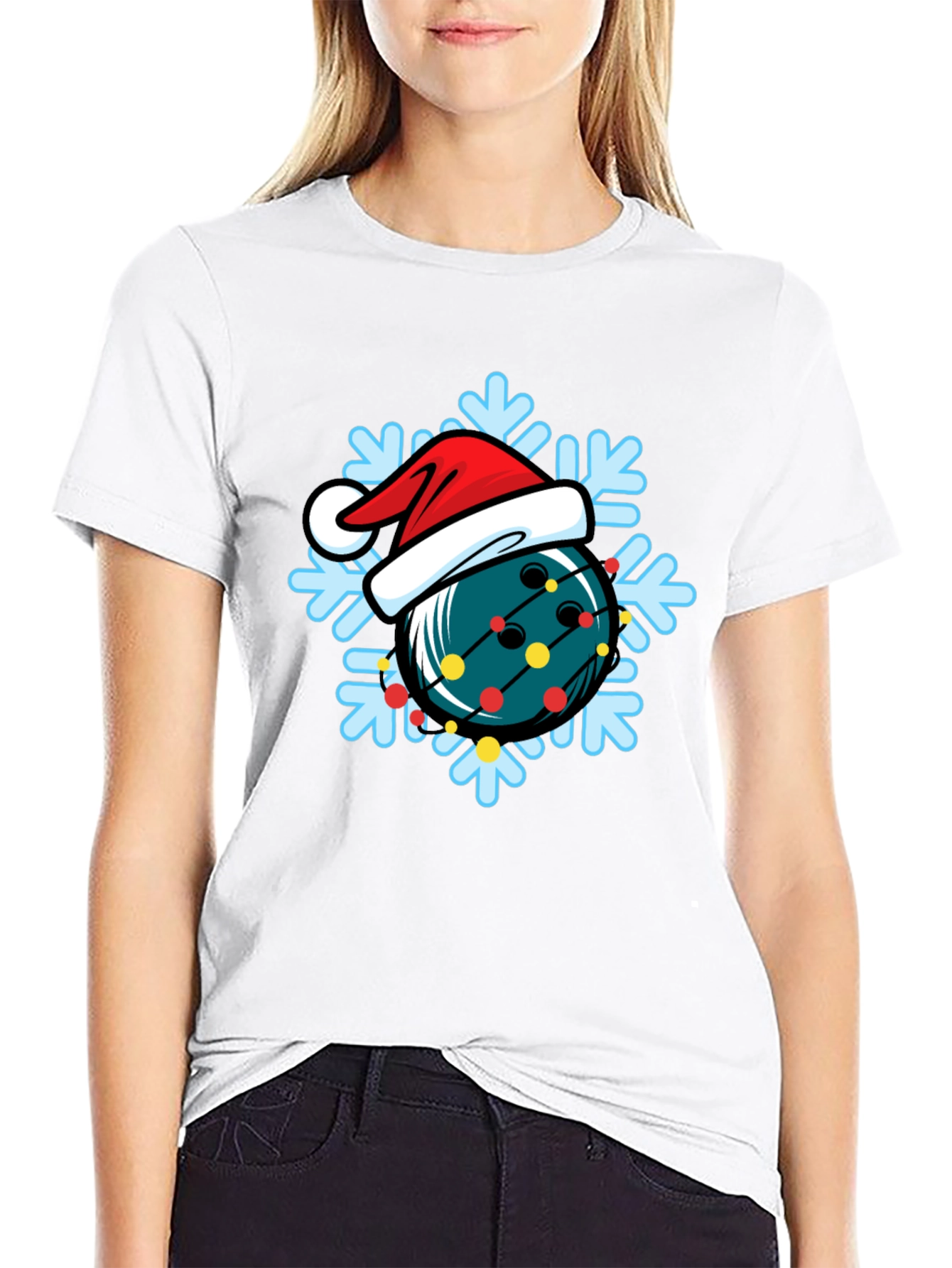 Festive Bowling Christmas T-Shirt